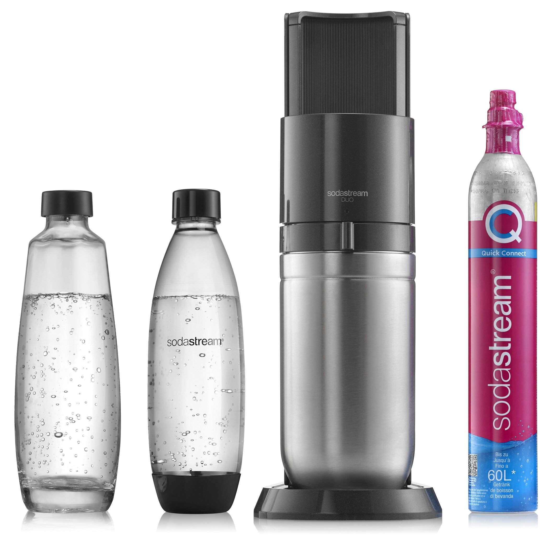 SODASTREAM Duo Czarny + 2 butelki Saturator niskie ceny i opinie w