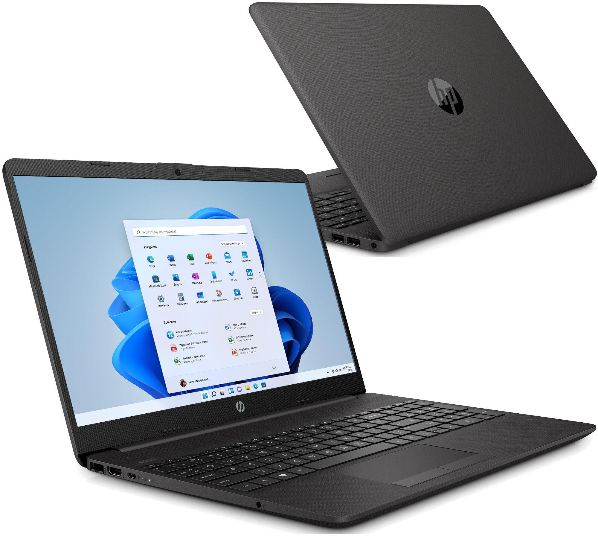 HP 255 G8 15.6" IPS R5-5500U 8GB RAM 256GB SSD Windows 10 Home Laptop ...
