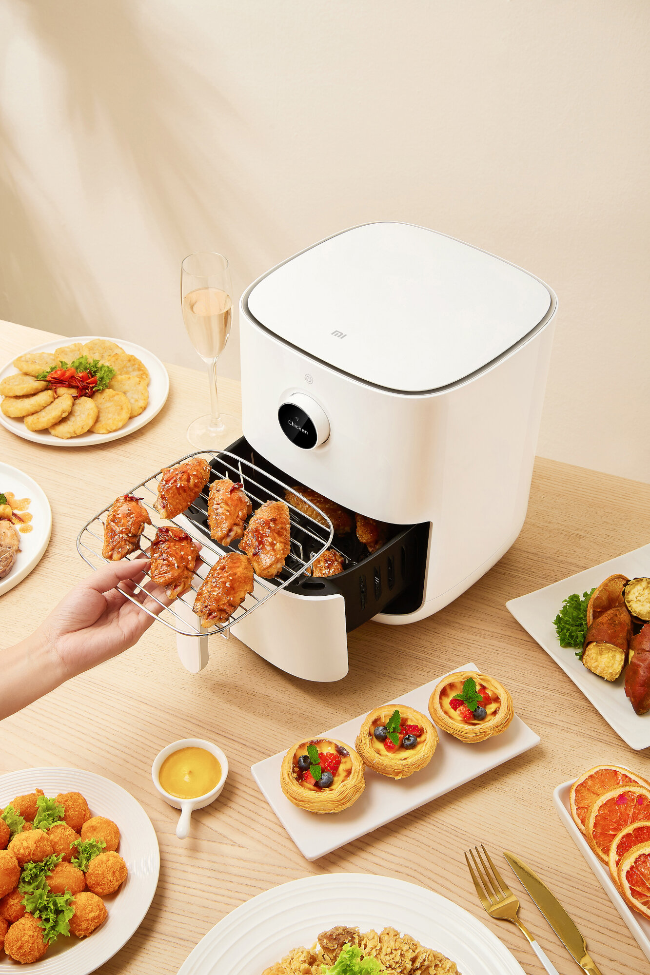 XIAOMI Mi Smart MAF02 Air Fryer (Wi-Fi) Frytkownica beztłuszczowa - niskie  ceny i opinie w Media Expert