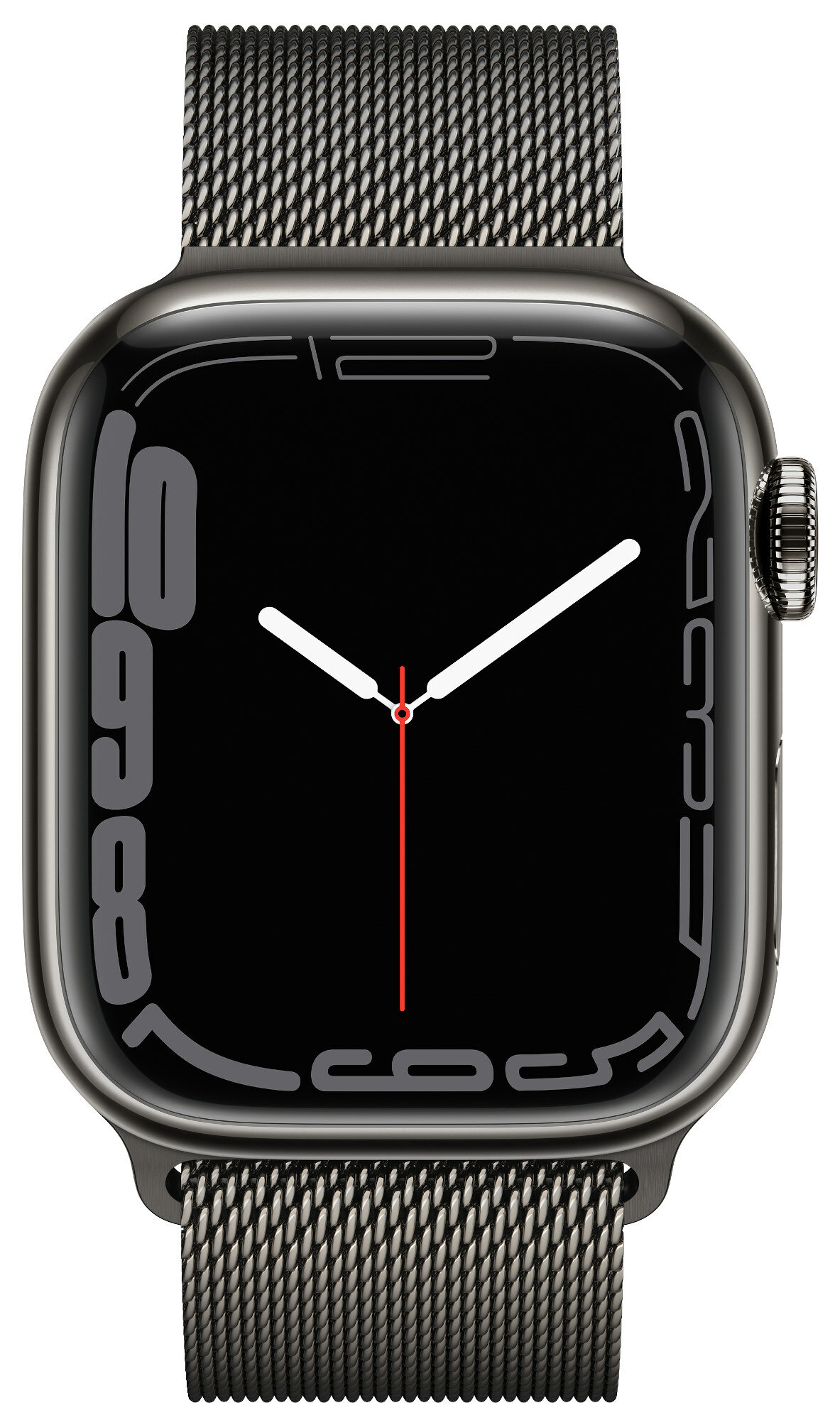 APPLE Watch 7 Cellular 45mm (Grafitowy z bransoletą mediolańską w kolorze  grafitowym) - niskie ceny i opinie w Media Expert