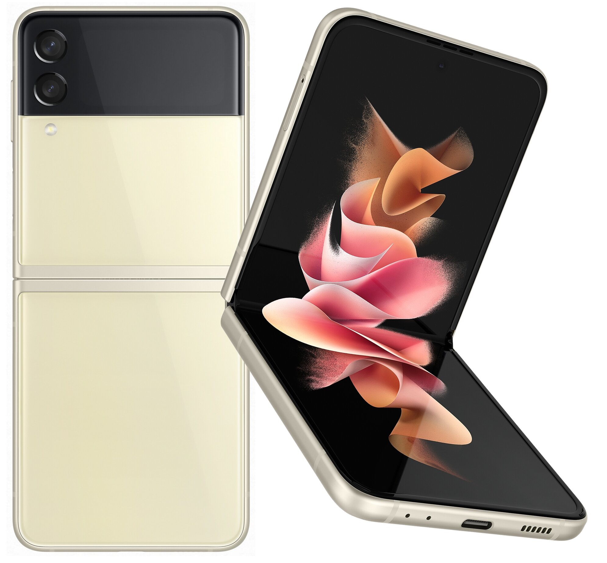SAMSUNG Galaxy Z Flip 3 8/256GB 5G 6.7 120Hz Beżowy SM-F711 Smartfon -  niskie ceny i opinie w Media Expert