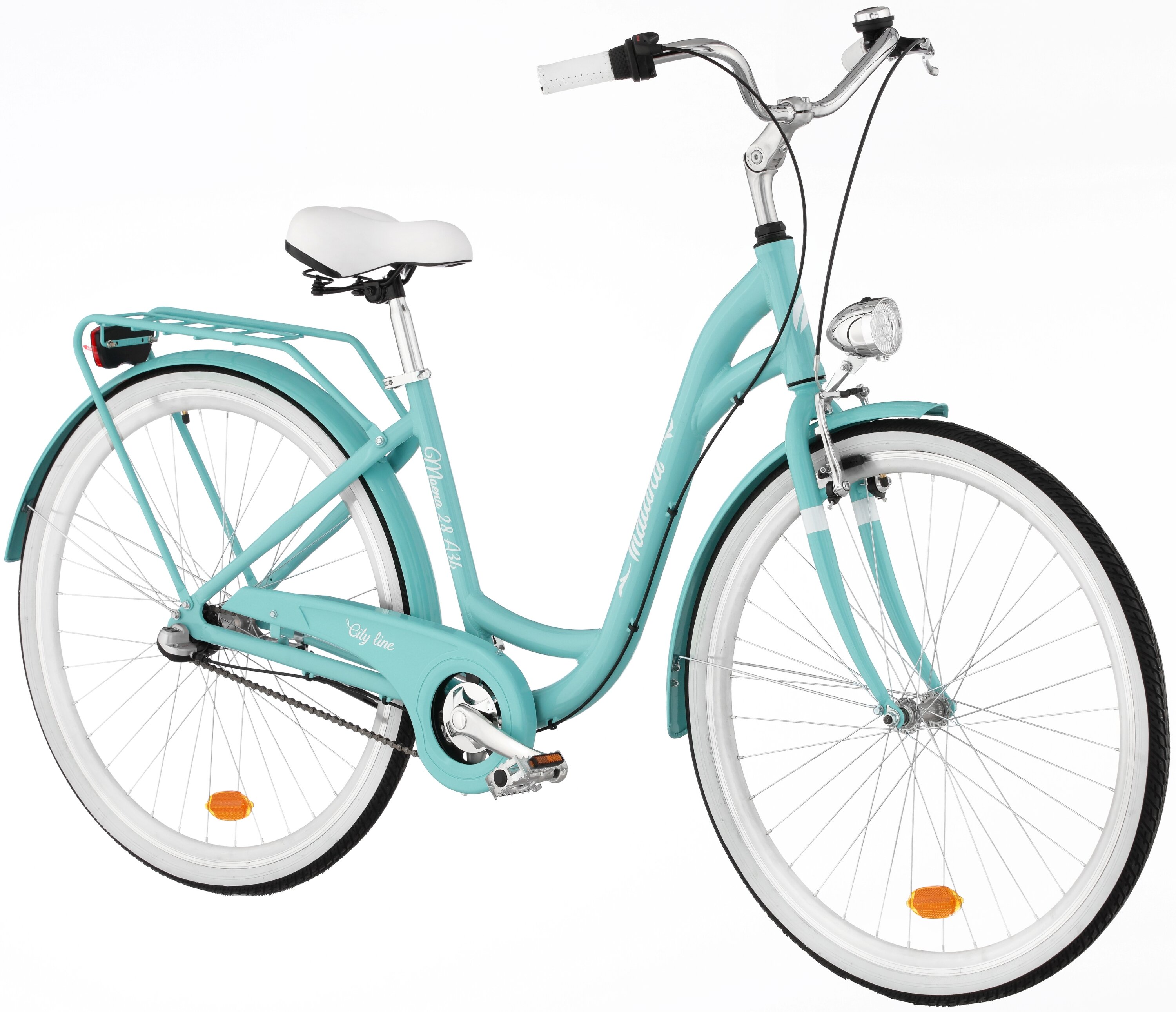 INDIANA Moena A3B 28 cali damski Lazur Rower miejski niskie ceny i opinie w Media Expert