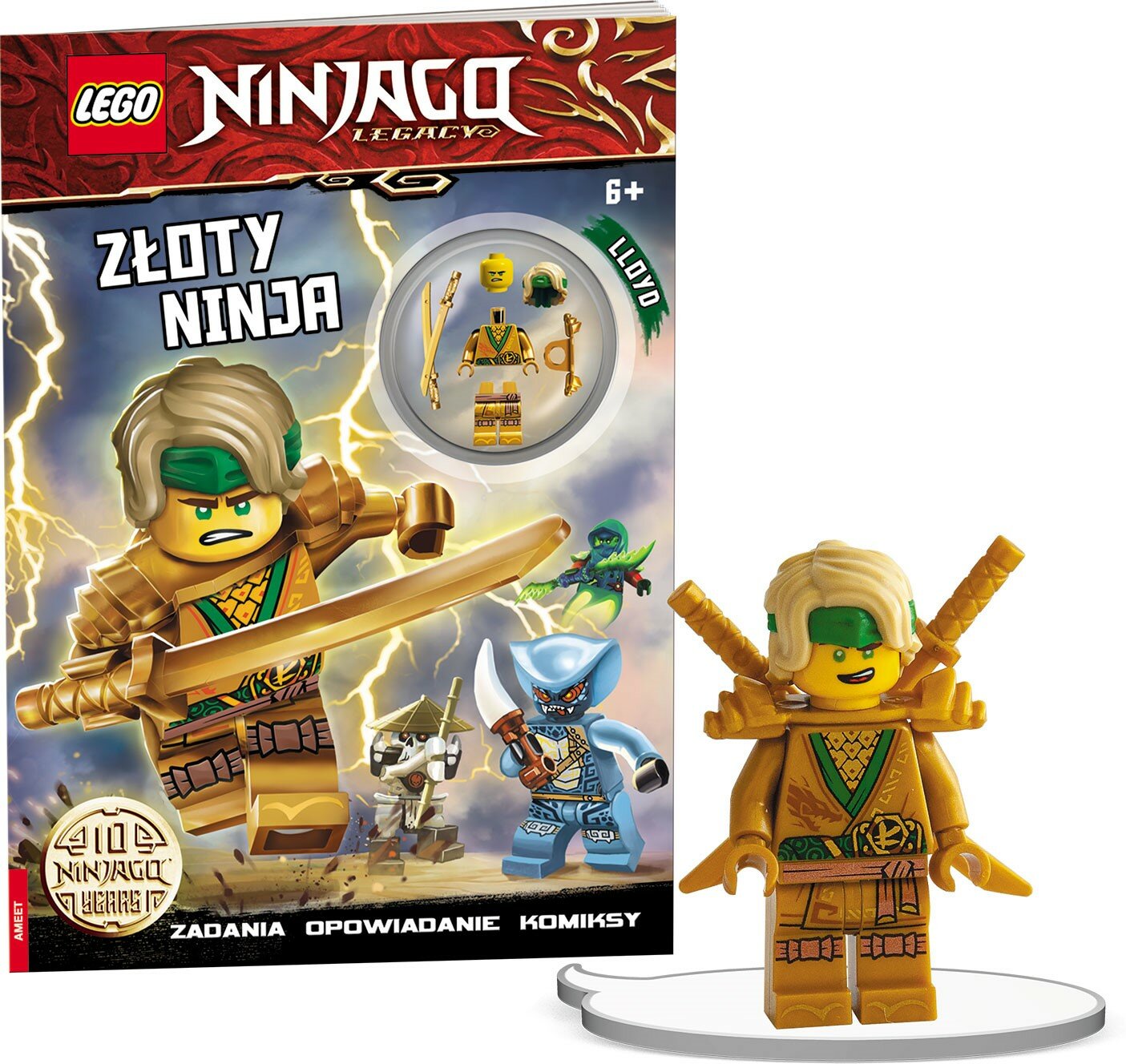 LEGO Ninjago Z oty Ninja LNC 6722 Ksi ka Niskie Ceny I Opinie W 