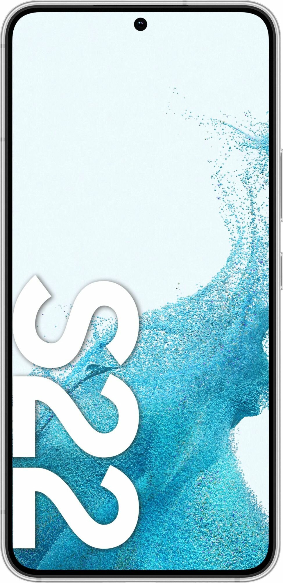 Samsung Galaxy S22 5G 128 Go Blanc Gratuit + Chargeur 25 W
