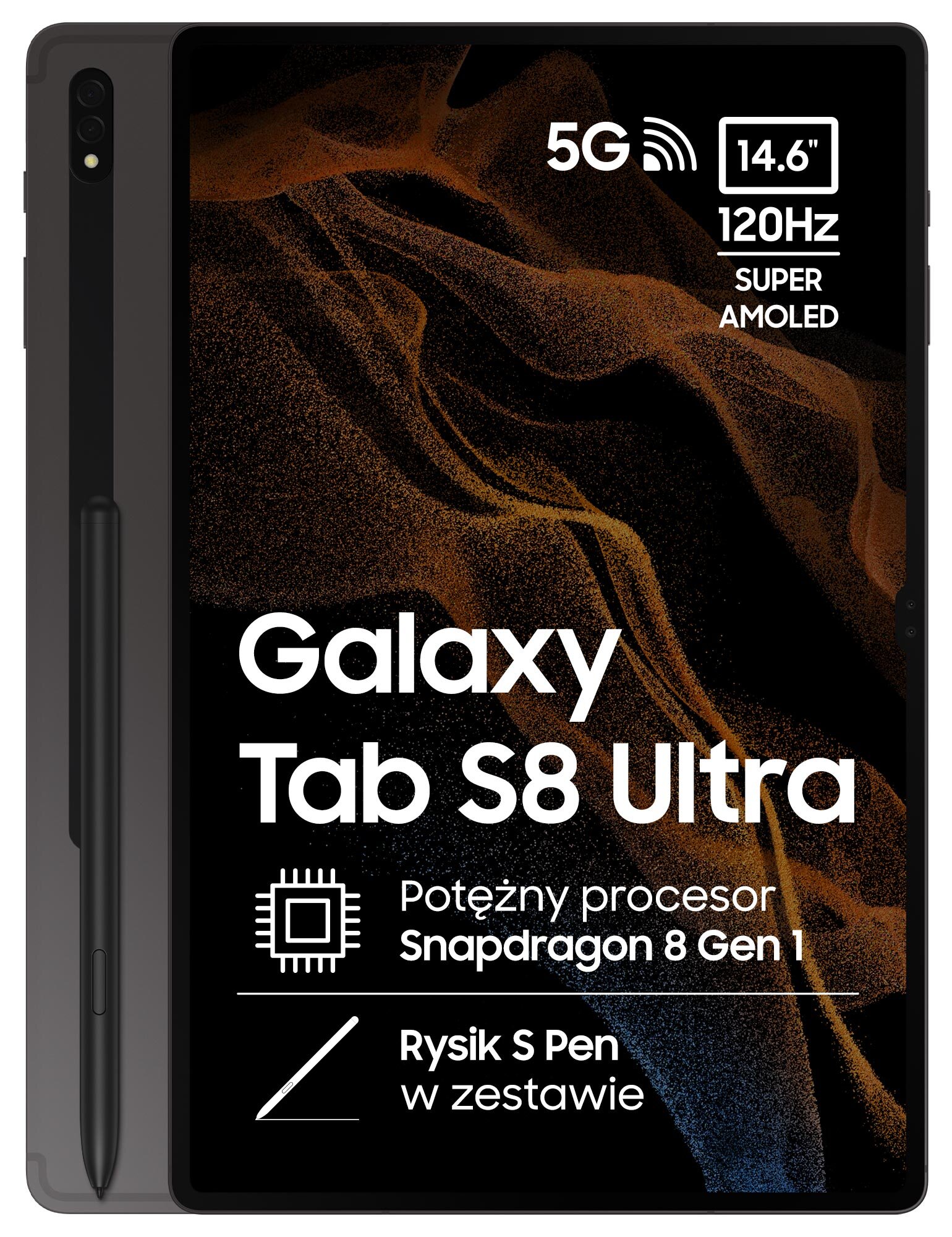 Samsung Galaxy Tab S8 Ultra 512 Go Wi-Fi anthracite au meilleur