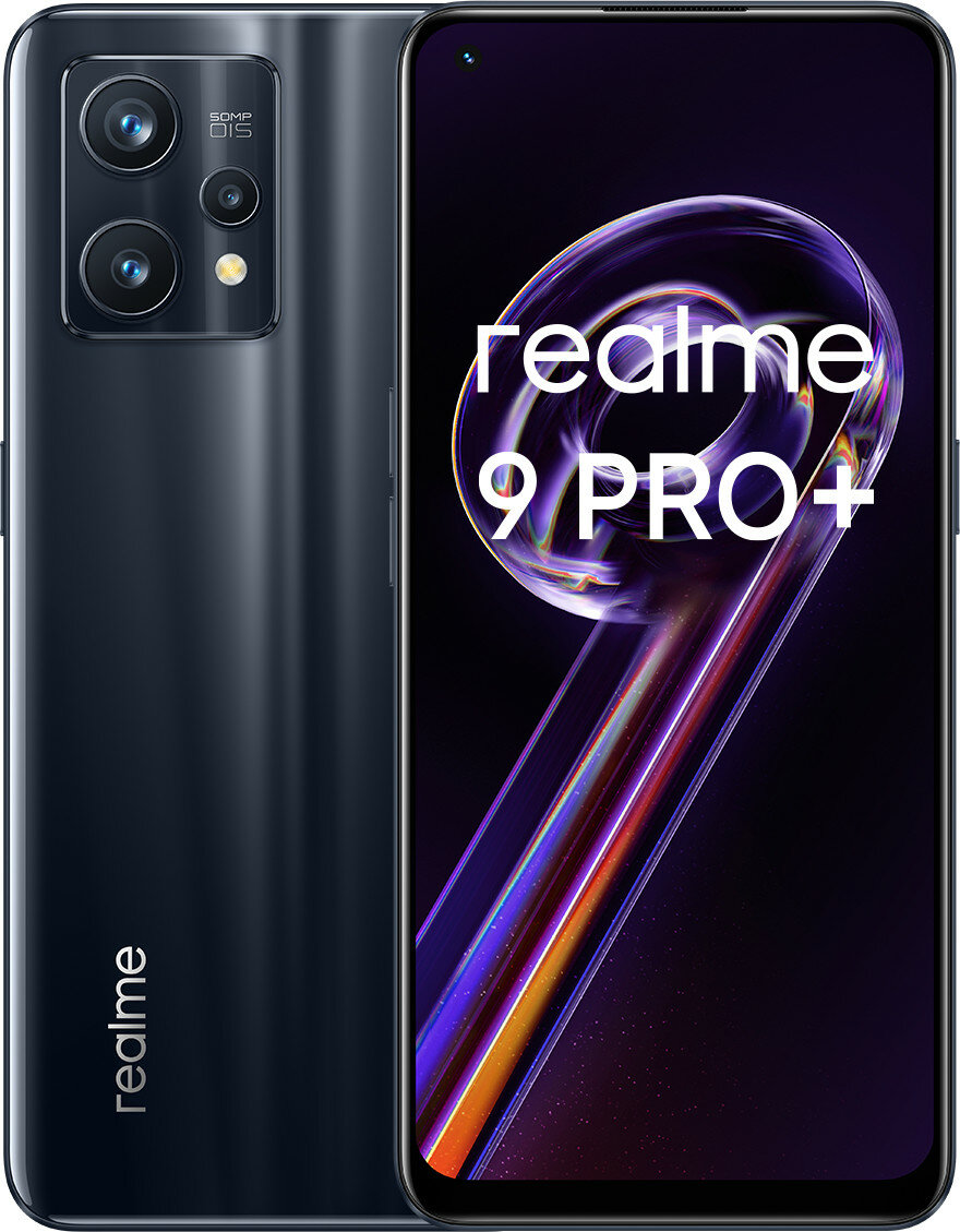 REALME 9 Pro+ 8/256GB 5G 6.43" 90Hz Czarny RMX3393 Smartfon - niskie ...