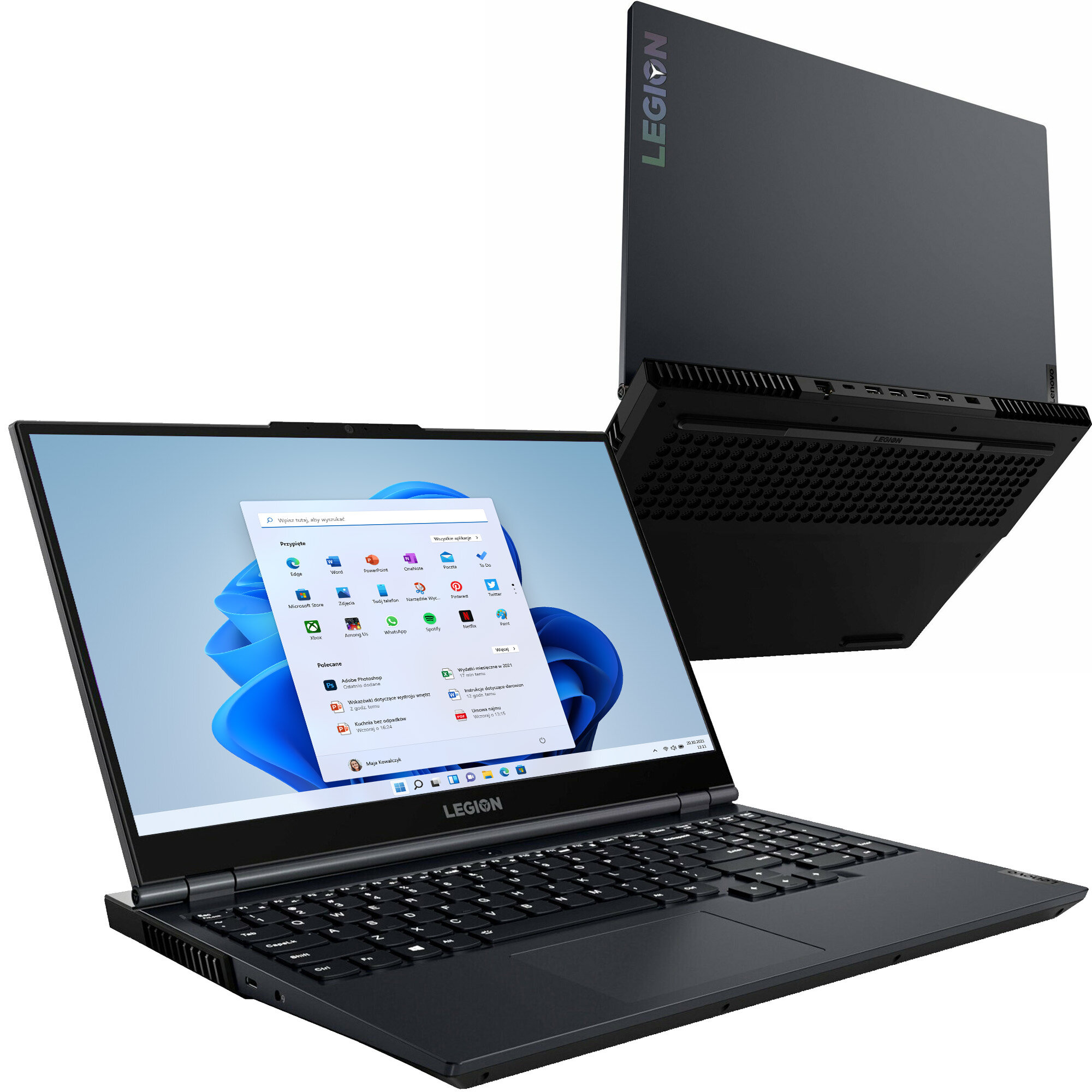 LENOVO Legion 5 15ACH6H 15.6" IPS 165Hz R5-5600H 16GB RAM 512GB SSD ...