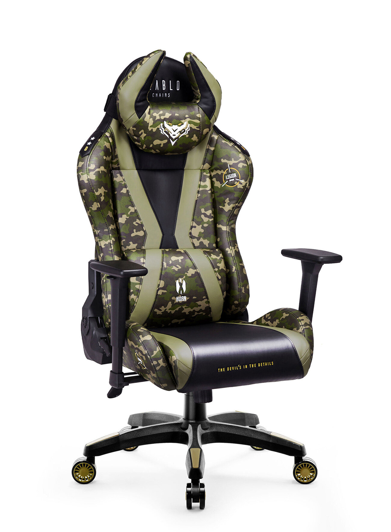 DIABLO CHAIRS XHorn 2.0 (L) Moro Fotel niskie ceny i opinie w Media