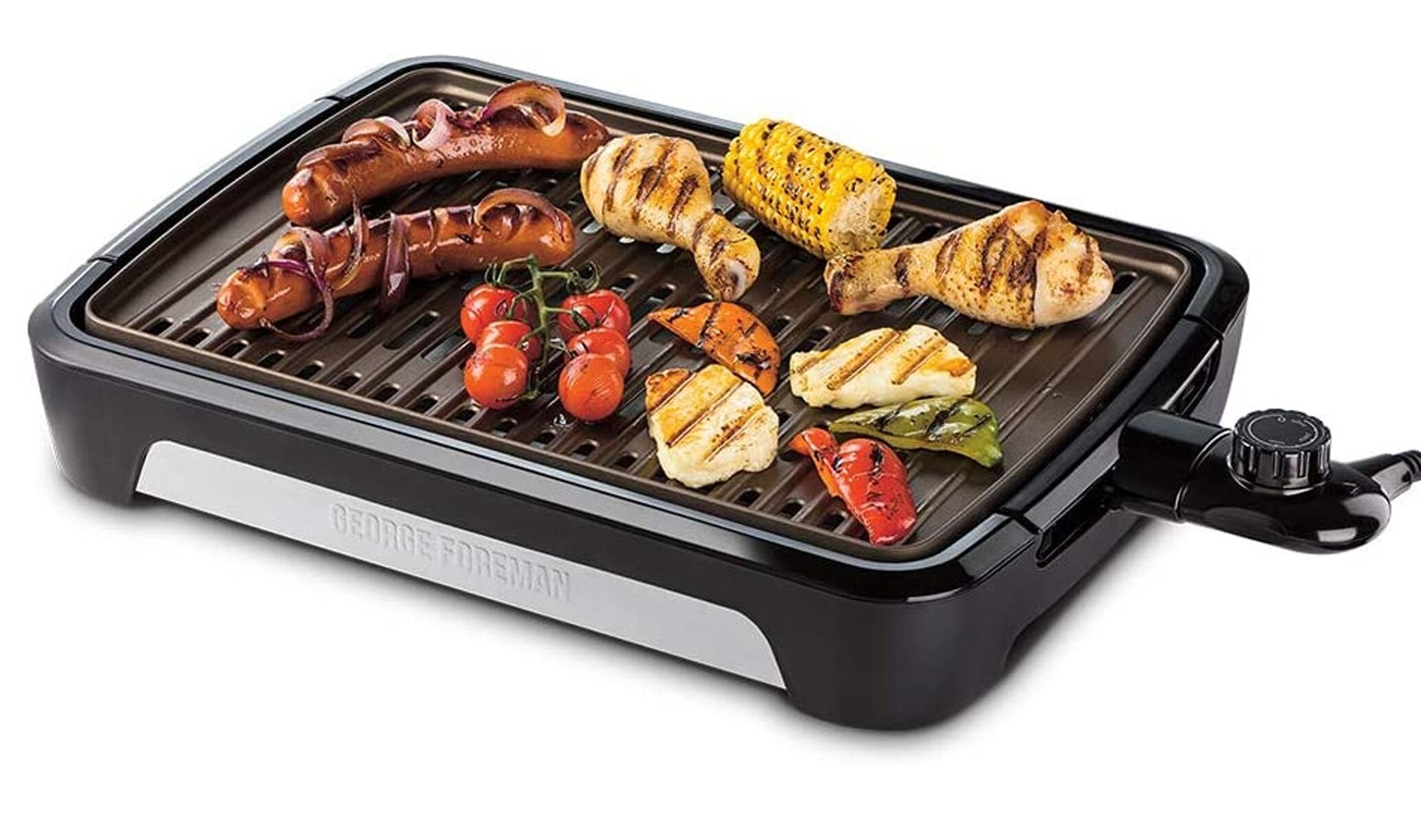 FOREMAN 2585056 Smokeless BBQ Grill elektryczny niskie ceny i