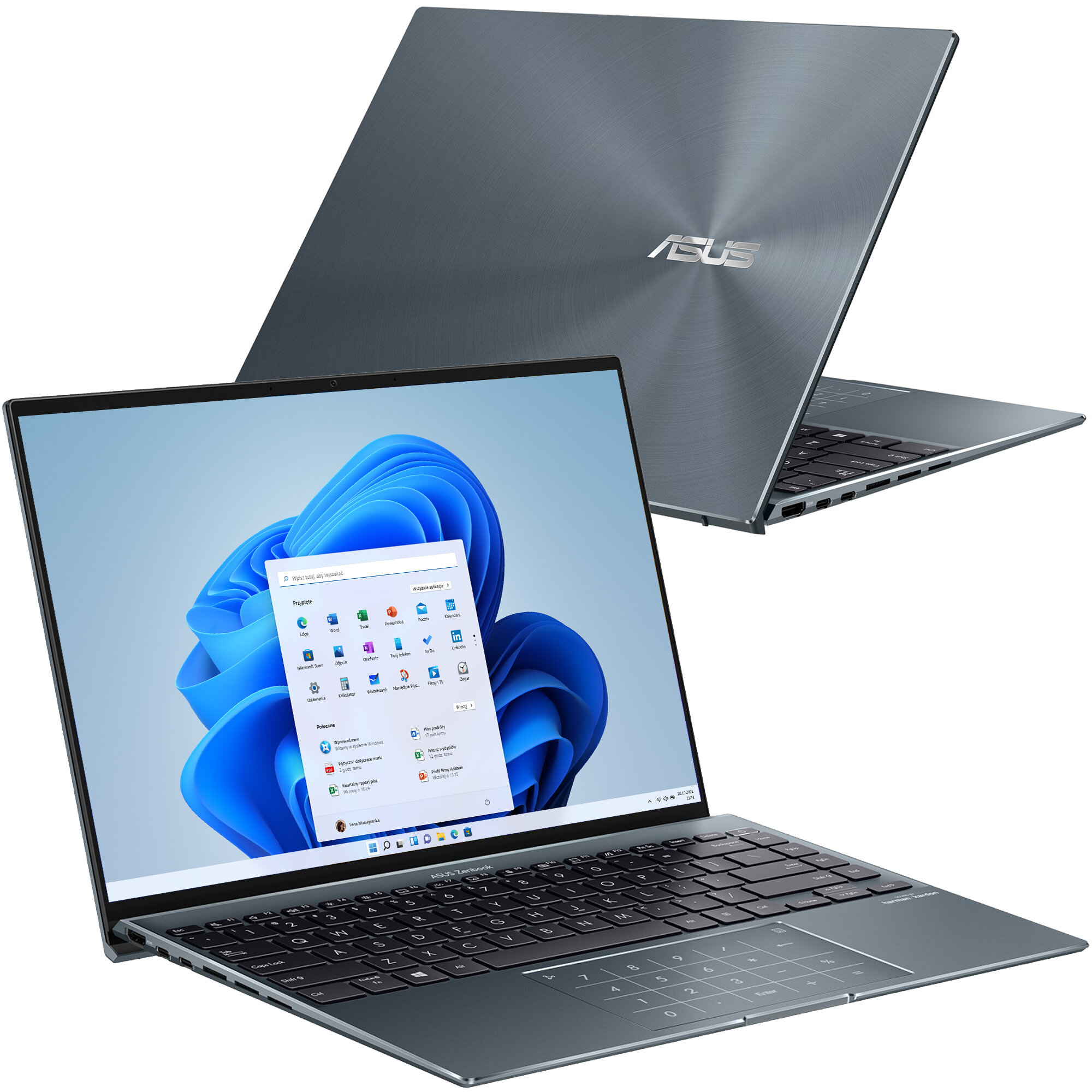 Laptop ASUS ZenBook 14X UX5401EA-L7099W 14" OLED i7-1165G7 16GB RAM ...