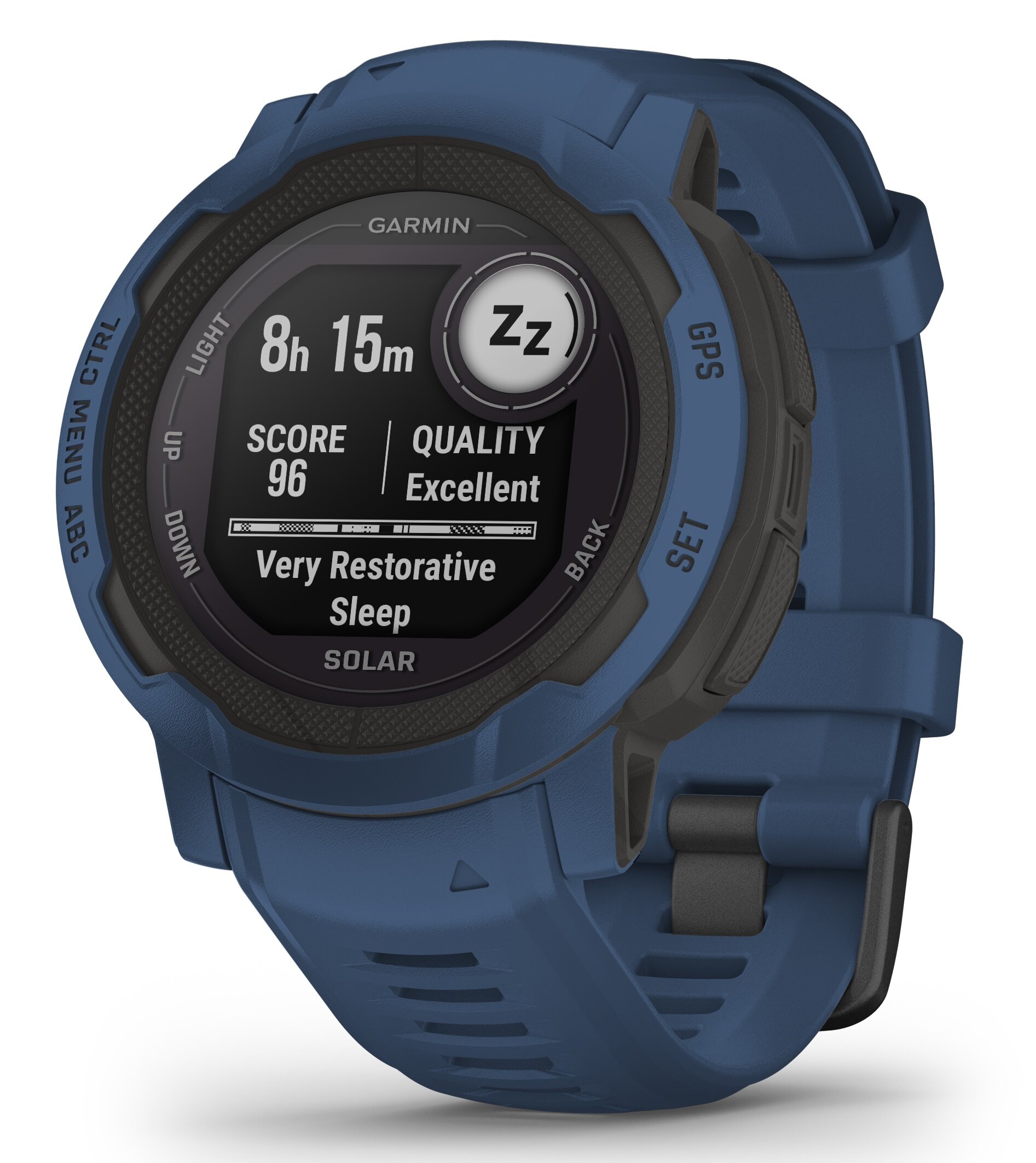 GARMIN Instinct 2 Solar Niebieski Zegarek sportowy niskie ceny i