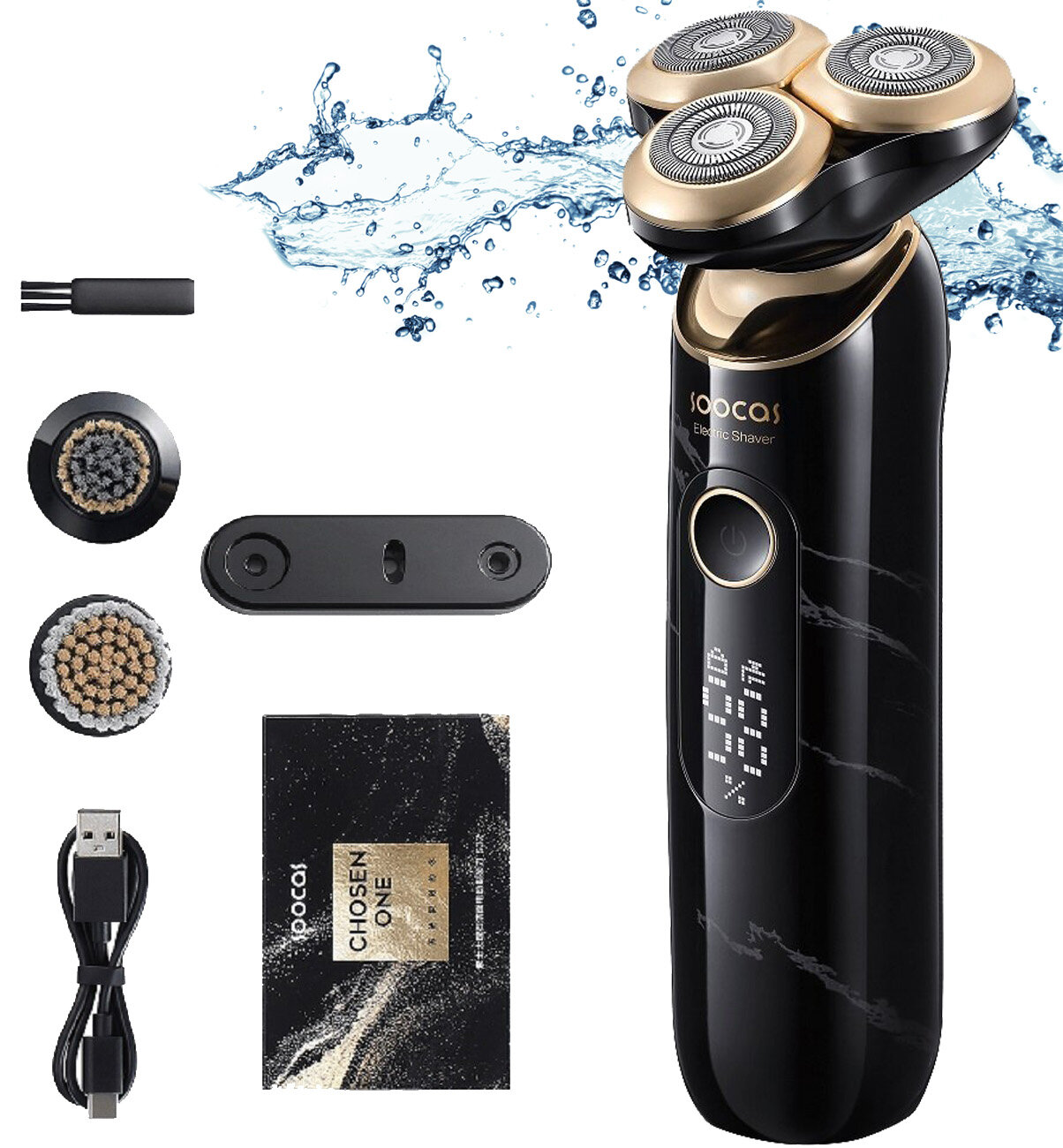 SOOCAS S32 Czarny Golarka - niskie ceny i opinie w Media Expert