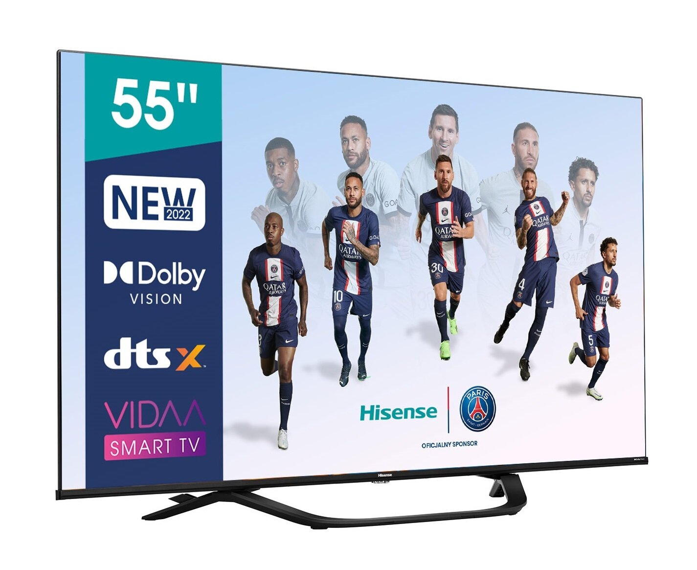 HISENSE 55A63H 55'' LED 4K VIDAA Dolby Vision Telewizor - niskie ceny i ...