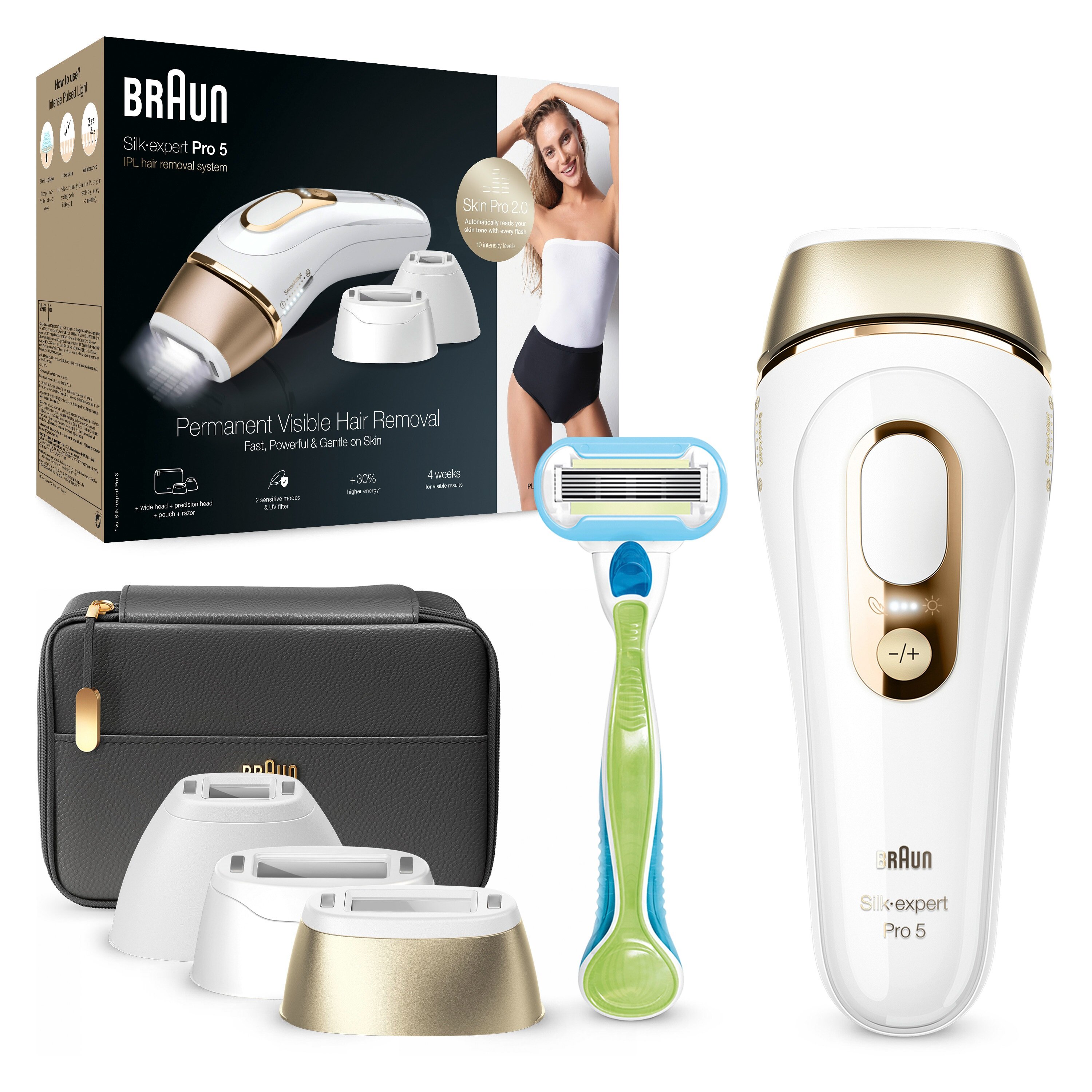BRAUN Silkexpert Pro 5 IPL PL5243 Depilator niskie ceny i opinie w
