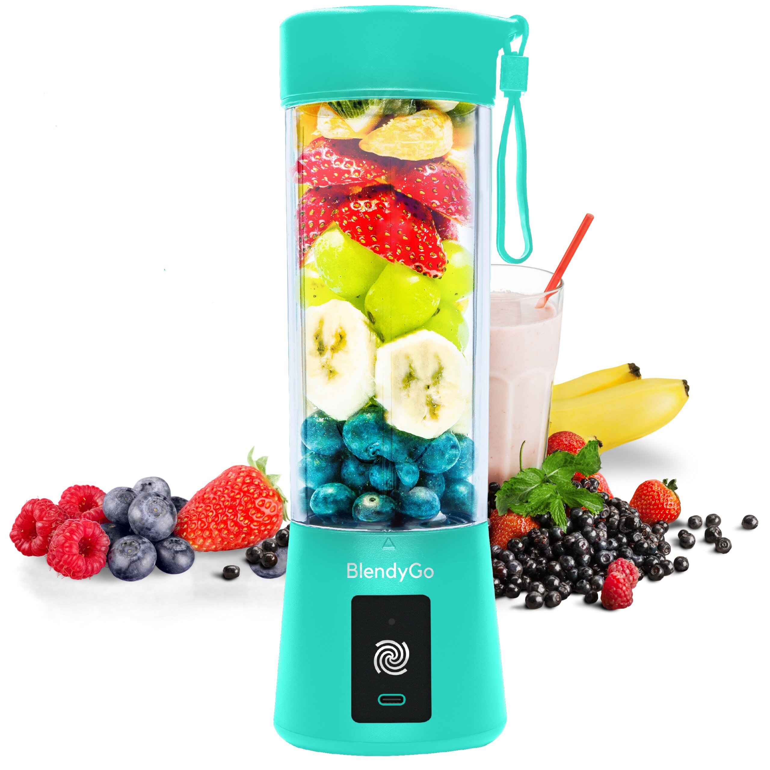 BLENDYGO 2 Bezprzewodowy Miętowy Blender kielichowy niskie ceny i