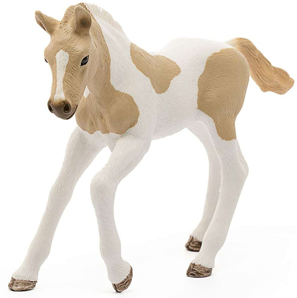Schleich Horse Club 13886 - Puledro Paint Horse, Figurina Realistica Per Bambini Da 5 Anni, Collezionabile, 3x10x7 Cm