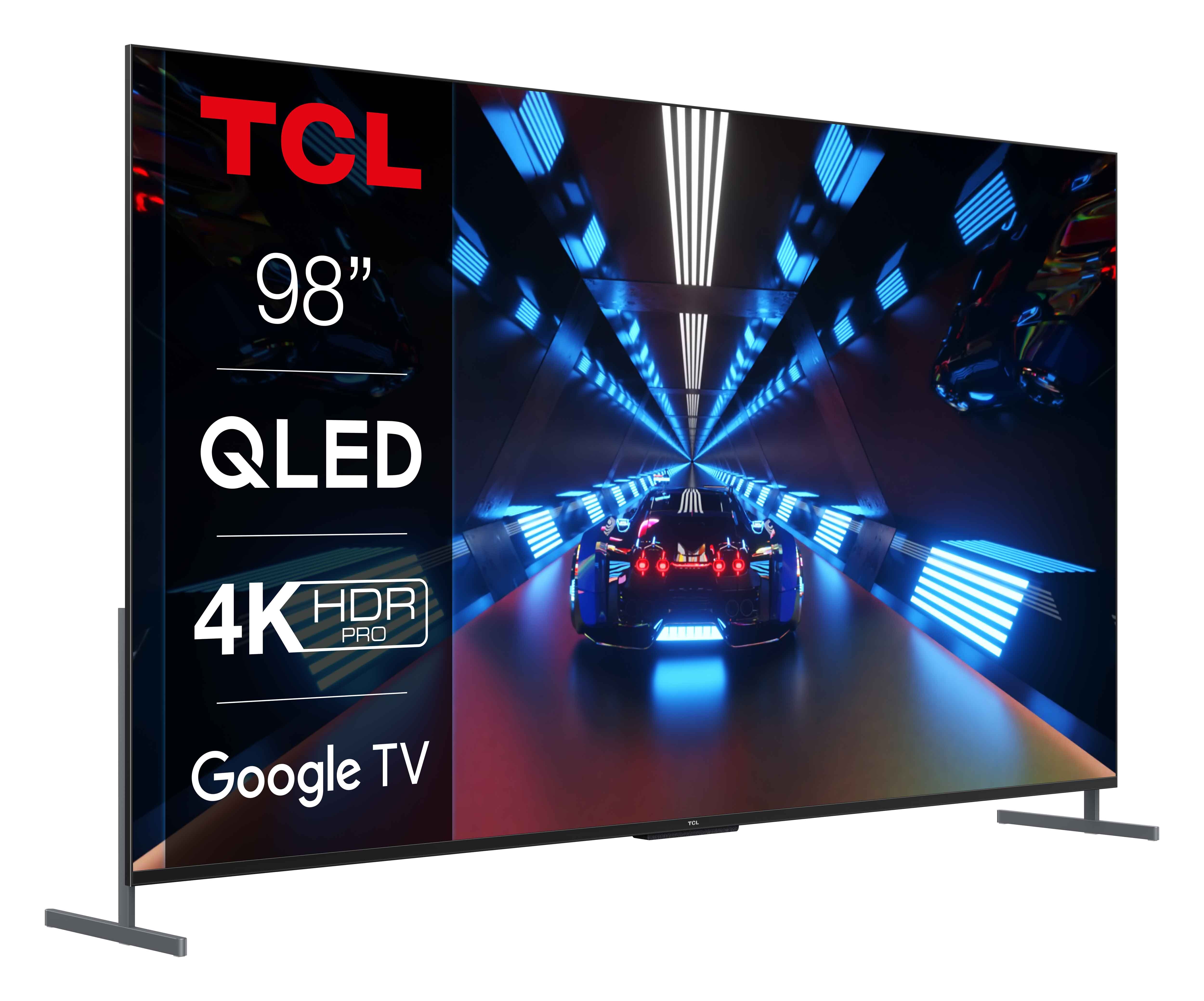 TCL 98C735 98" QLED 4K 120Hz Google TV Dolby Atmos Dolby Vision HDMI 2. ...