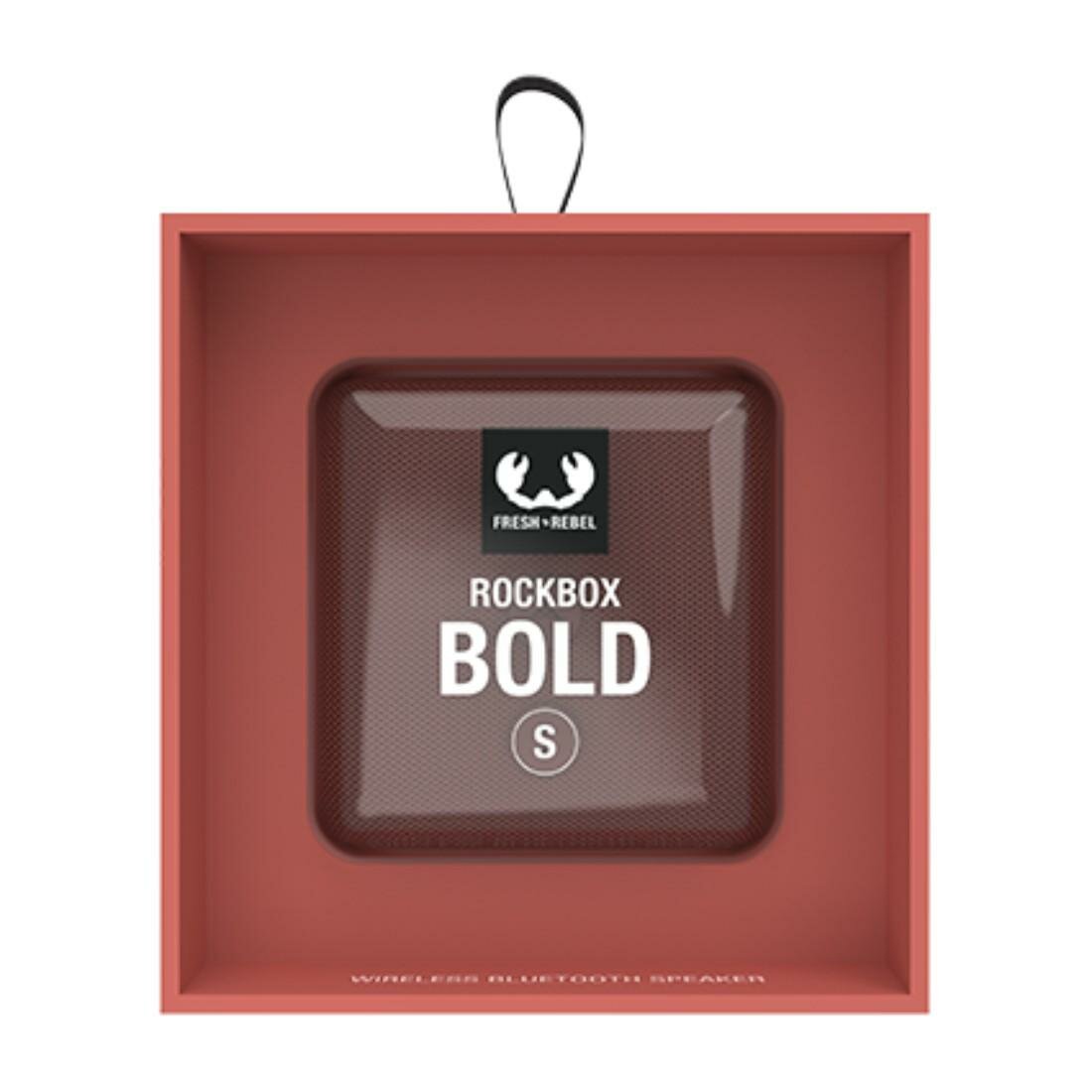 Głośnik mobilny FRESH N REBEL Rockbox Bold S Safari Red Czerwony - niskie  ceny i opinie w Media Expert | Lautsprecher