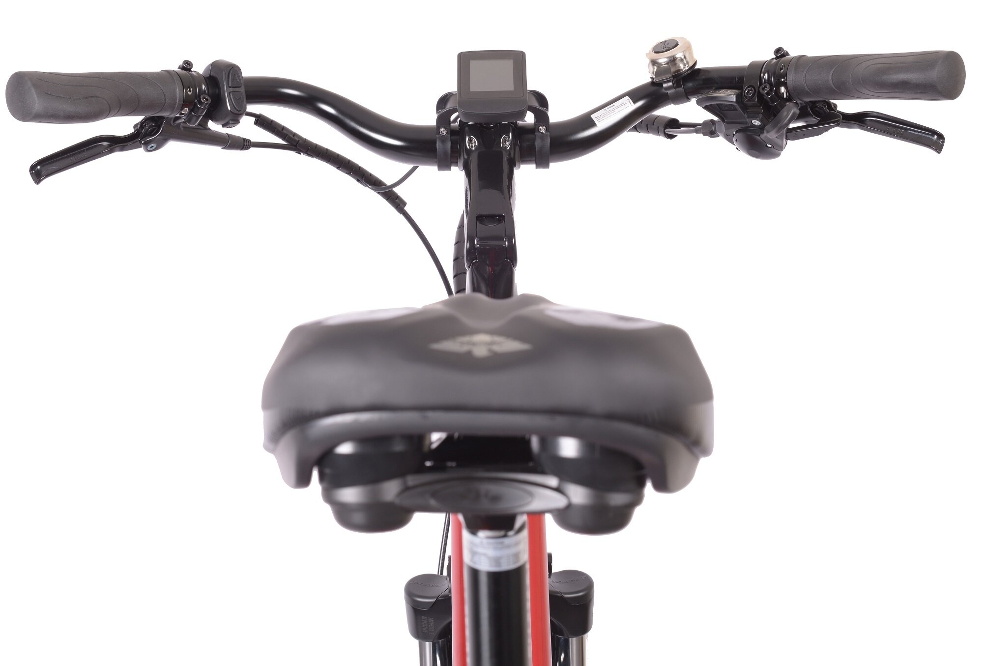 BOTTECCHIA BE19 E-City Evo Lady D17 28 cali damski Czarno-czerwony Rower  elektryczny - niskie ceny i opinie w Media Expert