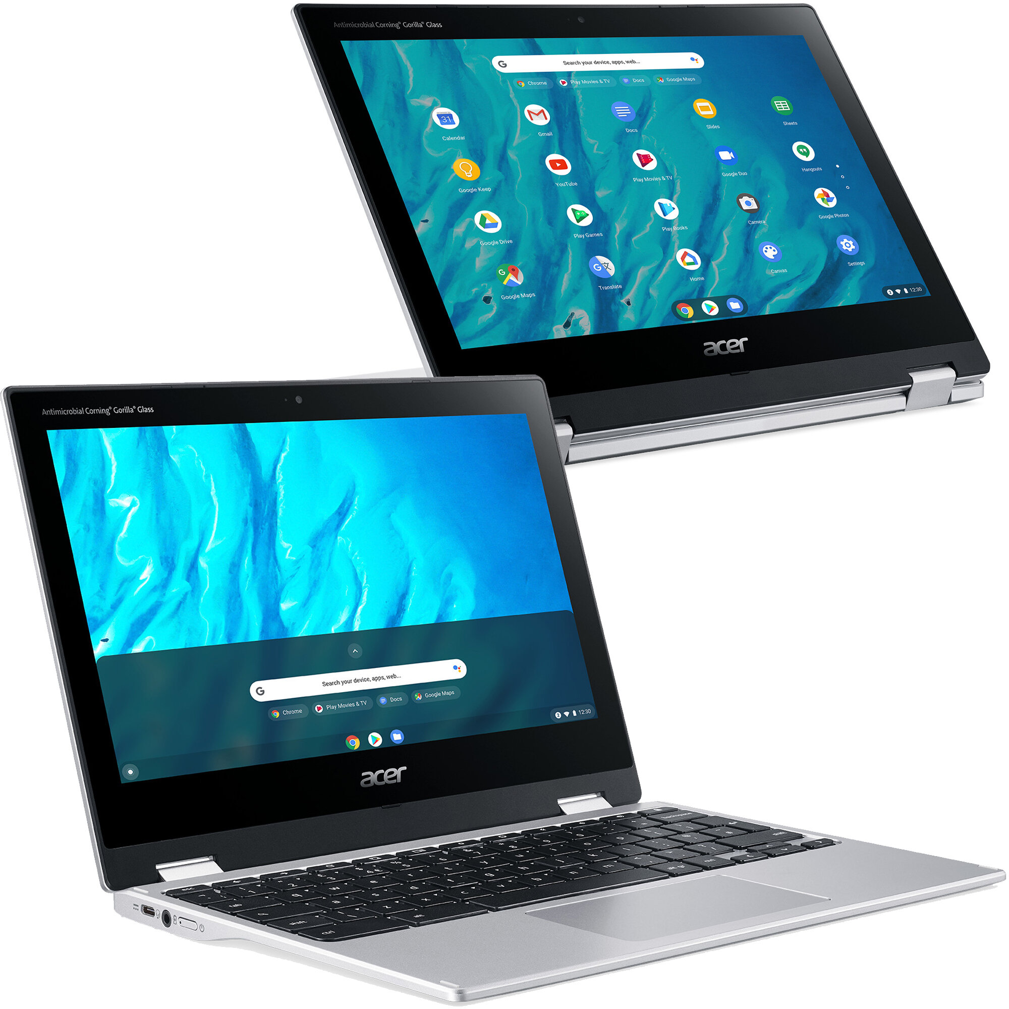 Chromebook Acer Spin CP311-3H-K4D9 - Écran Tactile 11.6" - Intel Celeron, 4 Go RAM, 32 Go - Occasion