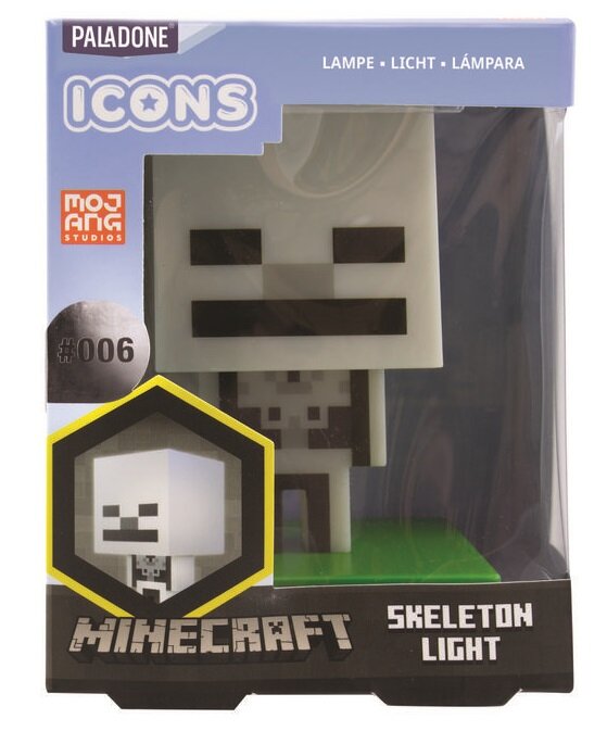 Lampara paladone icon minecraft esqueleto
