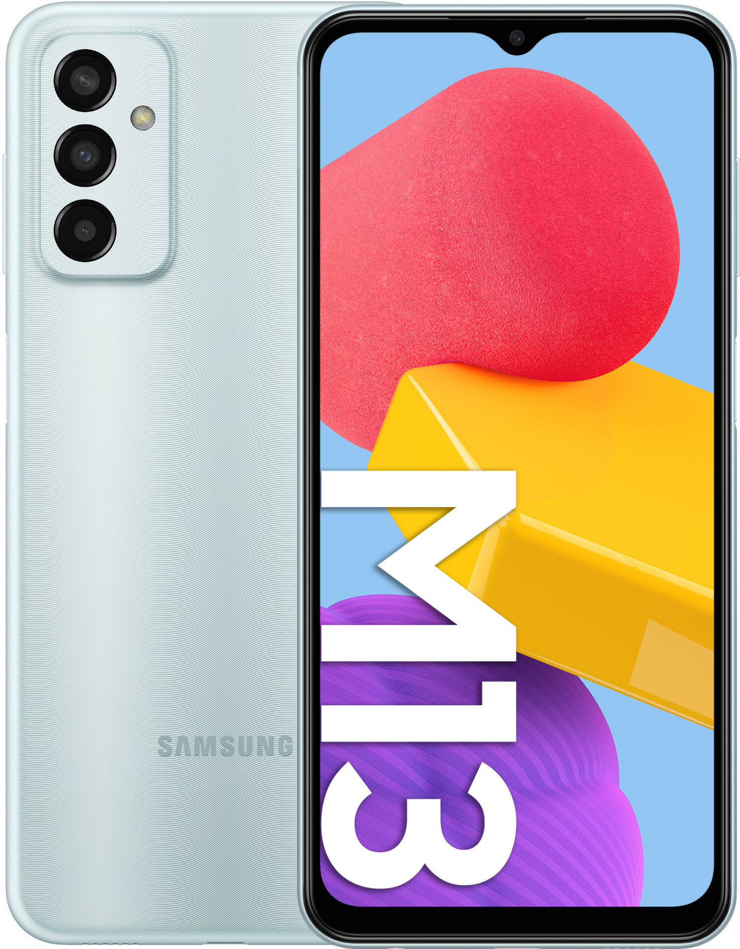 SAMSUNG Galaxy M13 4/64GB 6.6" Niebieski SM-M135 Smartfon - niskie ceny ...