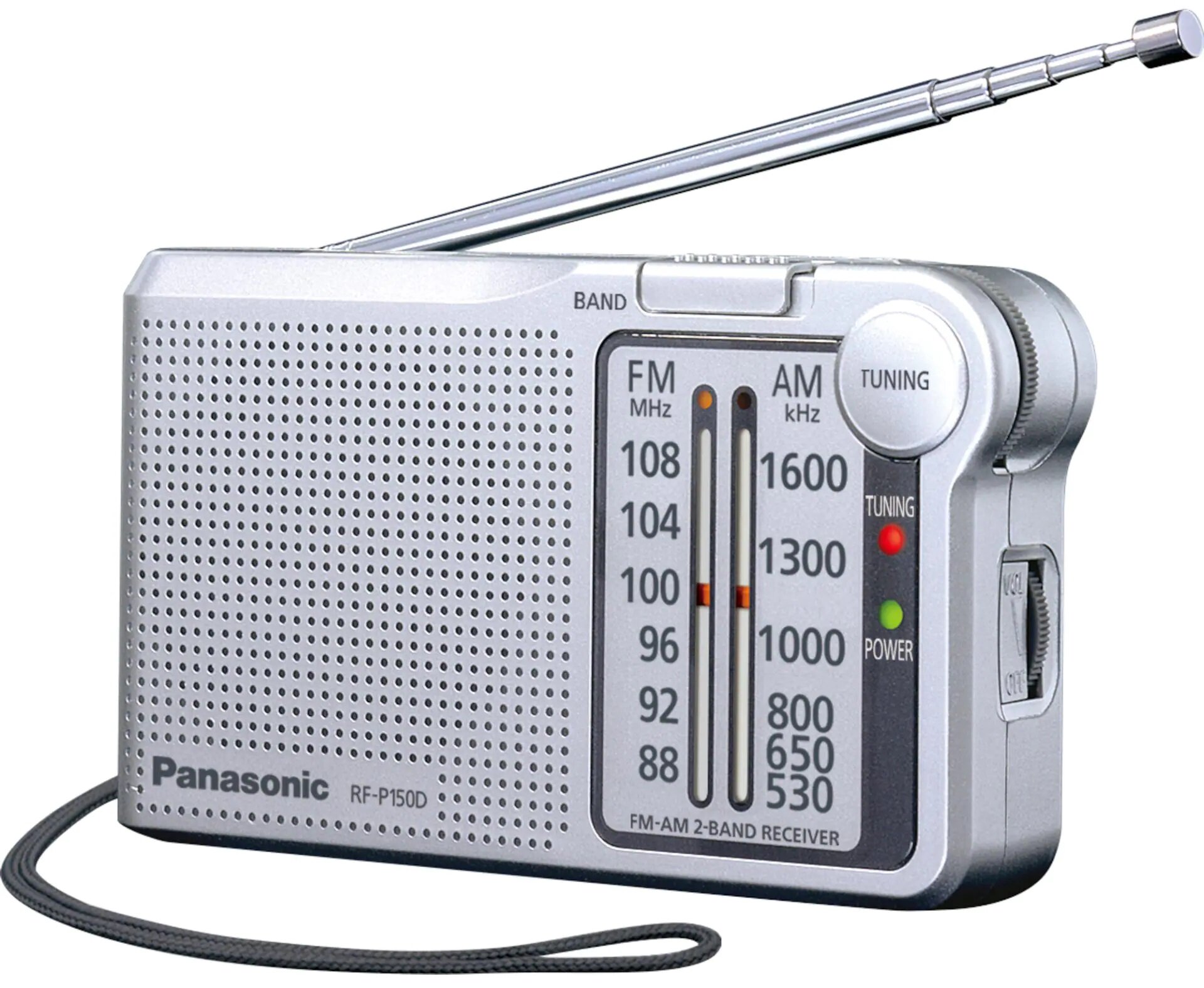 PANASONIC RF-P150DEG-S Srebrny Radio - niskie ceny i opinie w Media Expert