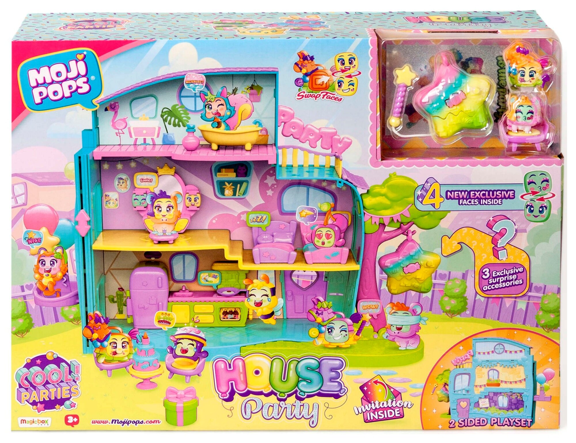 MAGIC BOX MojiPops House Party PMPSP112IN50 Zestaw figurek - niskie ...