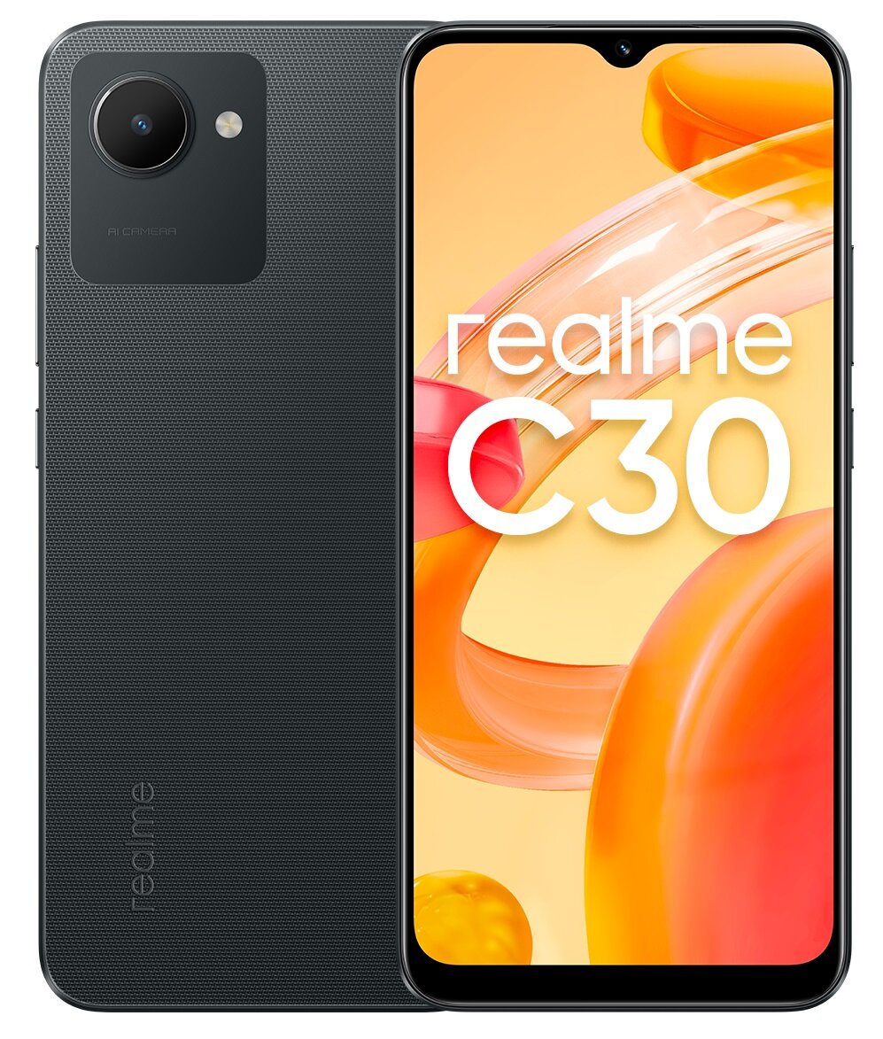 REALME C30 3/32GB 6.5" Czarny RMX3623 Smartfon - niskie ceny i opinie w ...