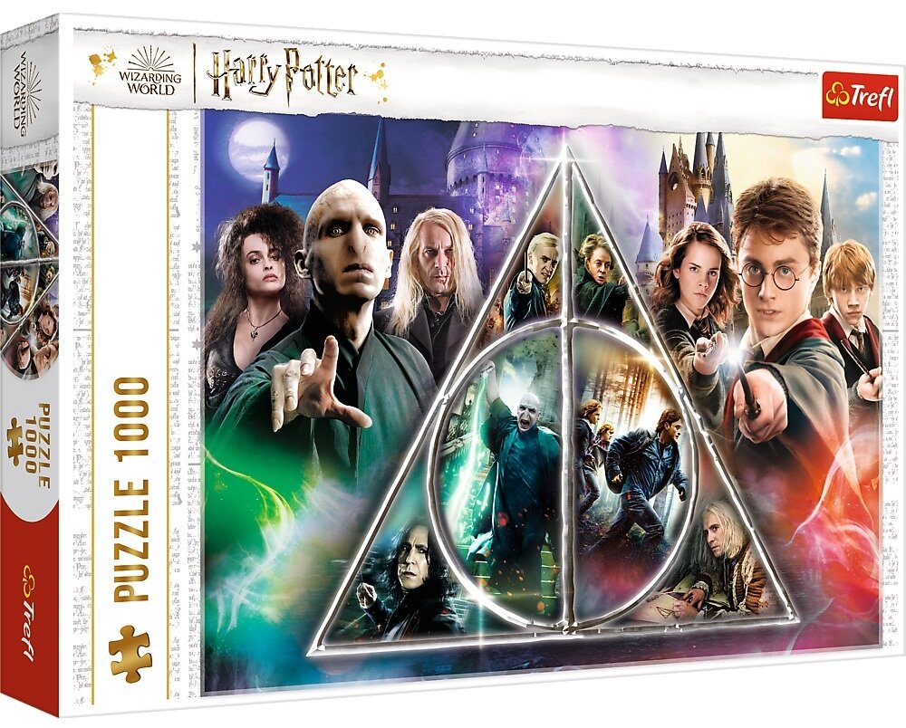 Harry Potter - Puzzle 1000 Elements In A Decorative Box  Hogwarts Houses 20399