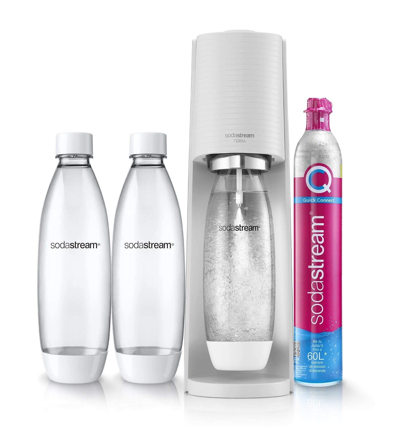 SODASTREAM Terra + 3 butelki Saturator niskie ceny i opinie w Media