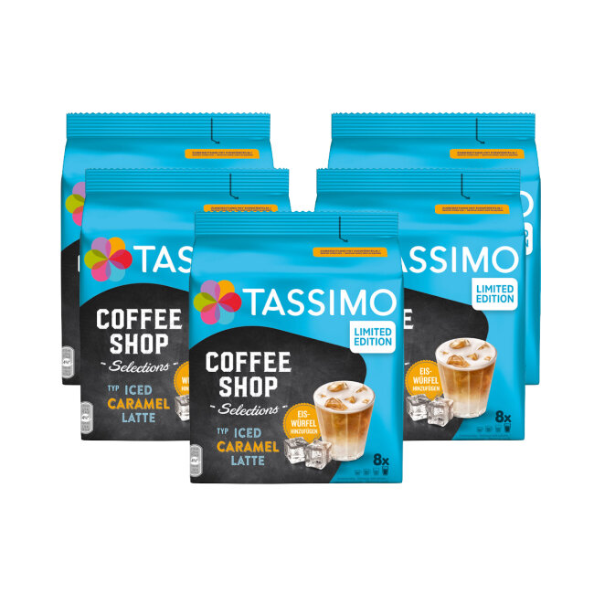 TASSIMO Iced Caramel Latte (40 szt.) Kapsułki niskie ceny i opinie w