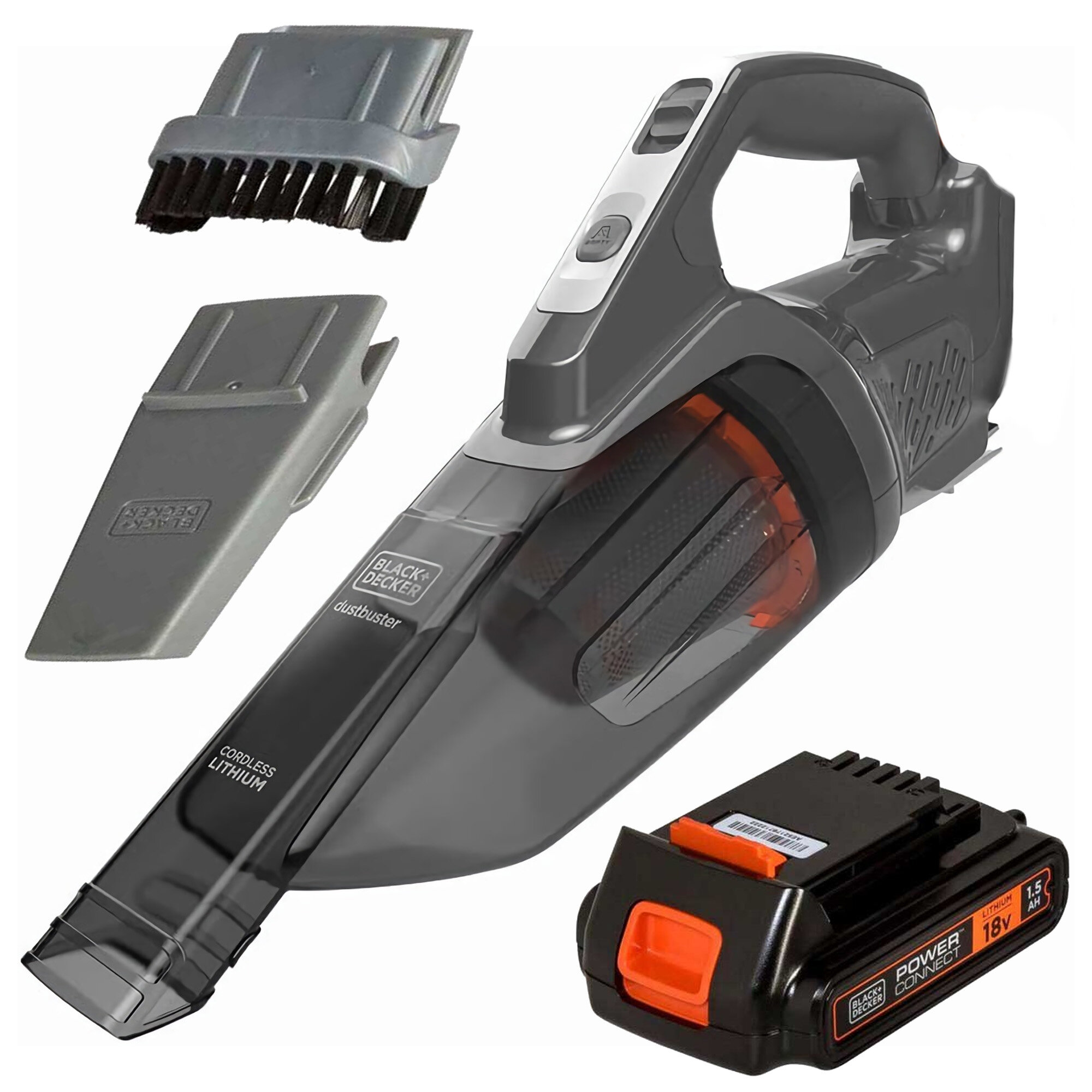 BLACK&DECKER BCHV001C1 + Akumulator Odkurzacz ręczny - niskie ceny i ...