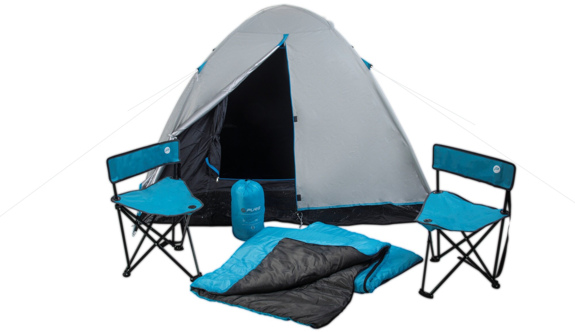 PURE2IMPROVE Camping set Zestaw kempingowy niskie ceny i opinie w Media Expert