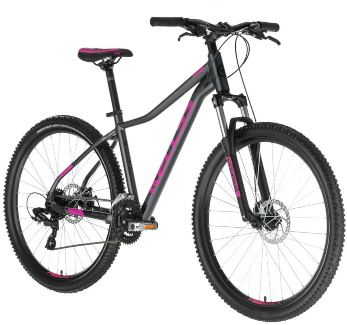 KELLYS Vanity 30 D17 29 cali damski Antracytowo-różowy Rower górski MTB ...