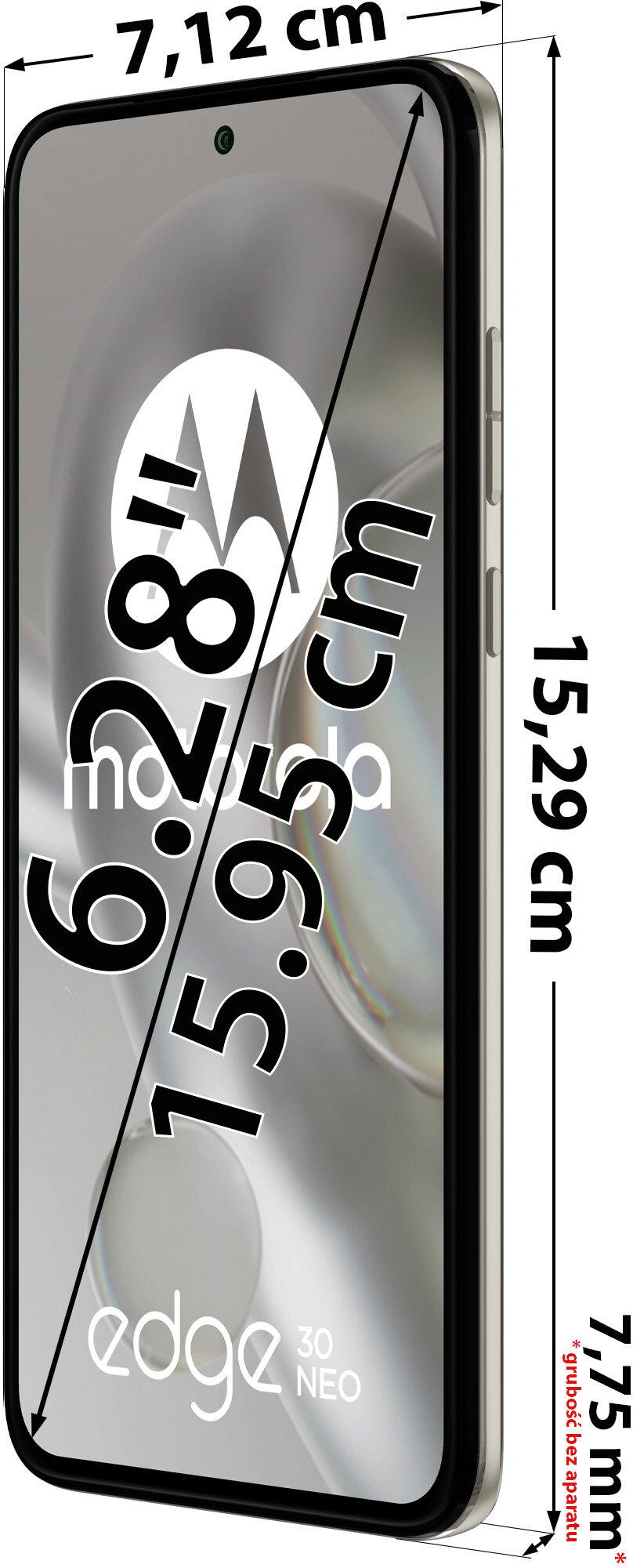 MOTOROLA Edge 30 Neo 8/128GB 5G 6.28 120Hz Czarny PAV00004PL Smartfon -  niskie ceny i opinie w Media Expert