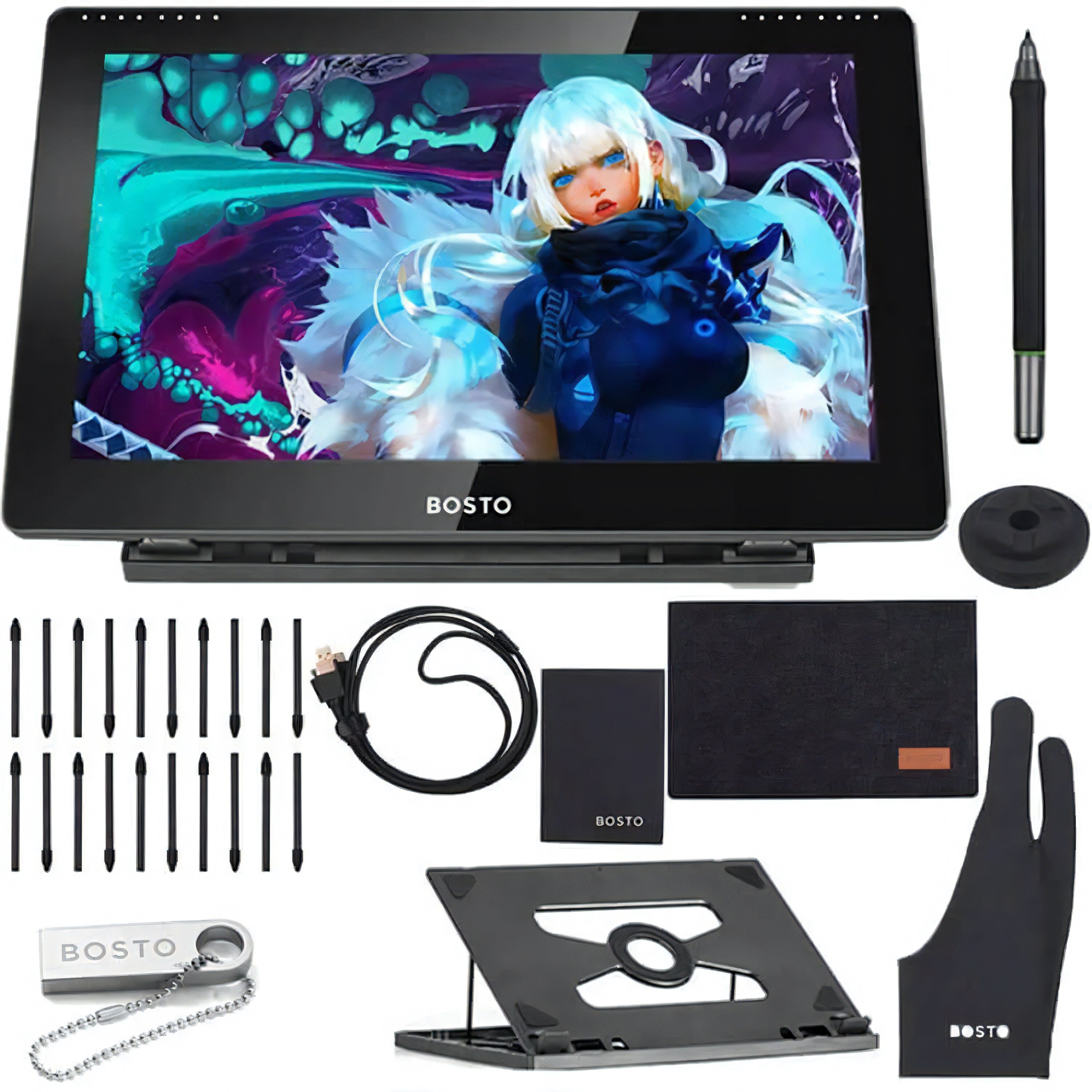 BOSTO BT 16HDT Tablet graficzny niskie ceny i opinie w Media Expert