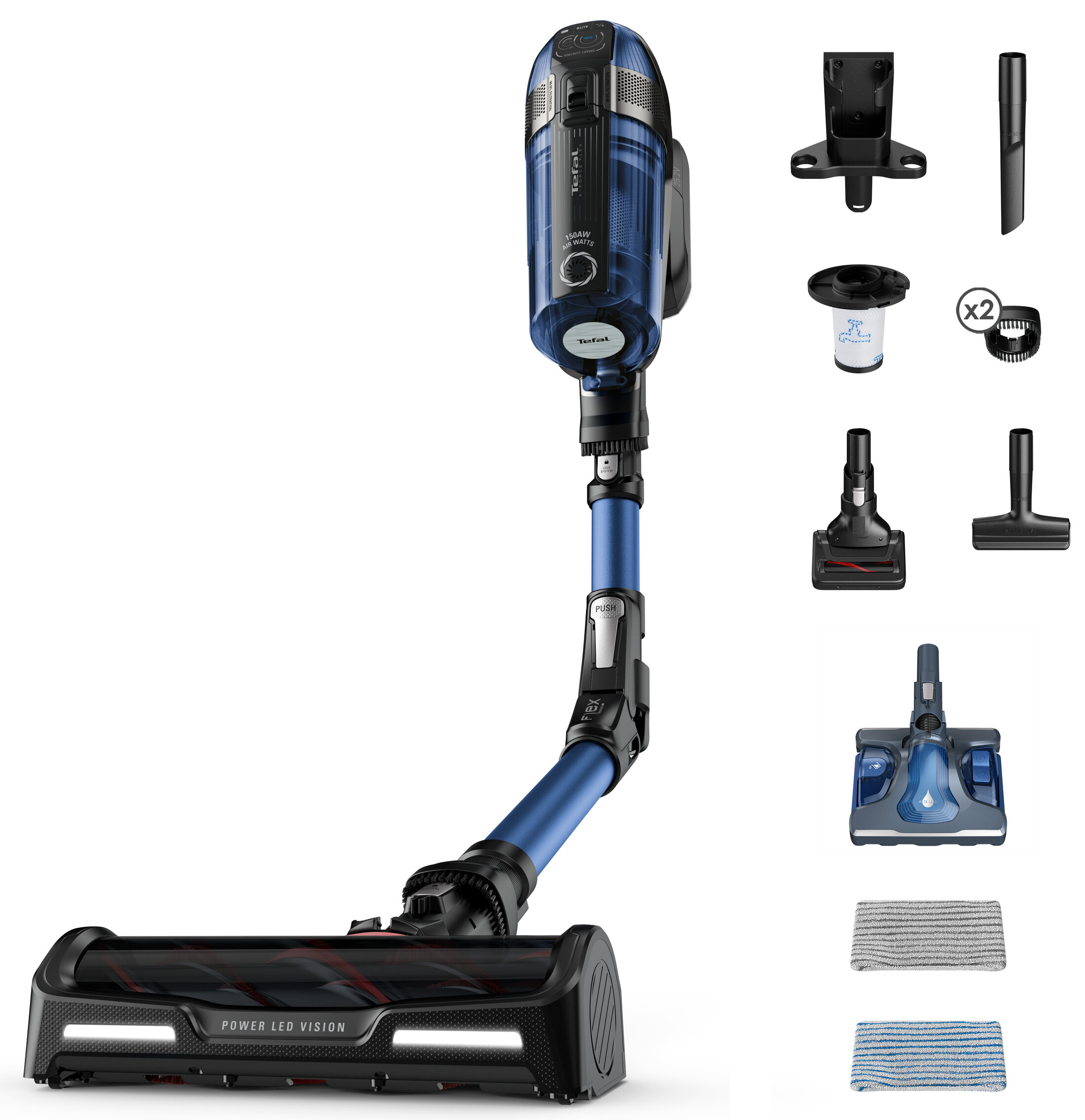 TEFAL X-Force Flex 12.60 Aqua TY98C0 Odkurzacz - niskie ceny i opinie w ...