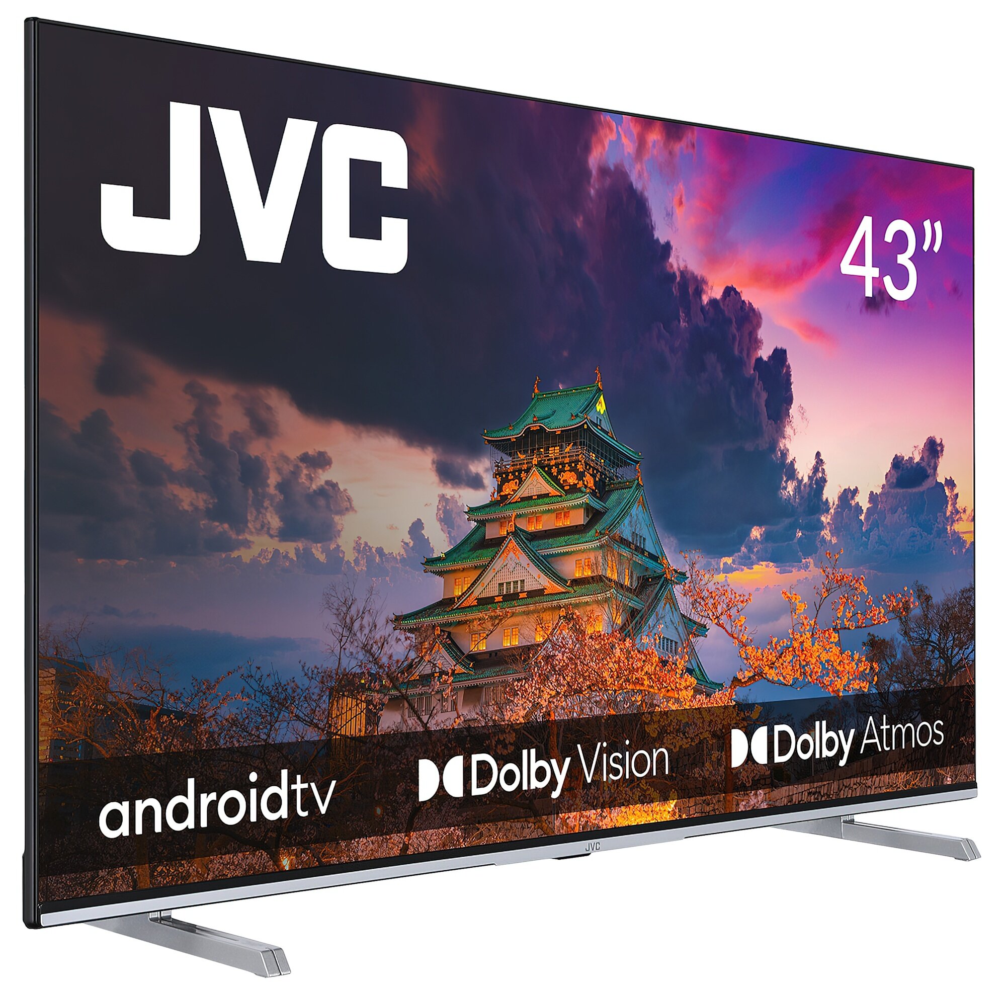 JVC LT-43VA7200 43" LED 4K Android TV Dolby Atmos Dolby Vision HDMI 2.1 ...