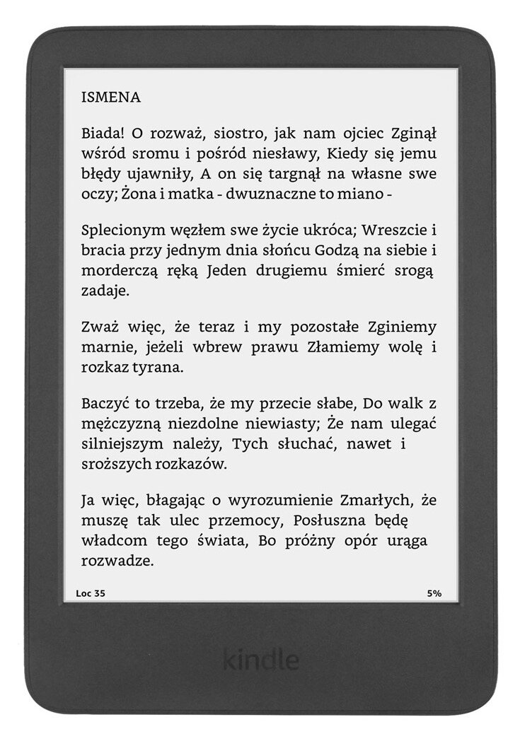 AMAZON Kindle 11 Czarny Czytnik EBooków niskie ceny i opinie w Media