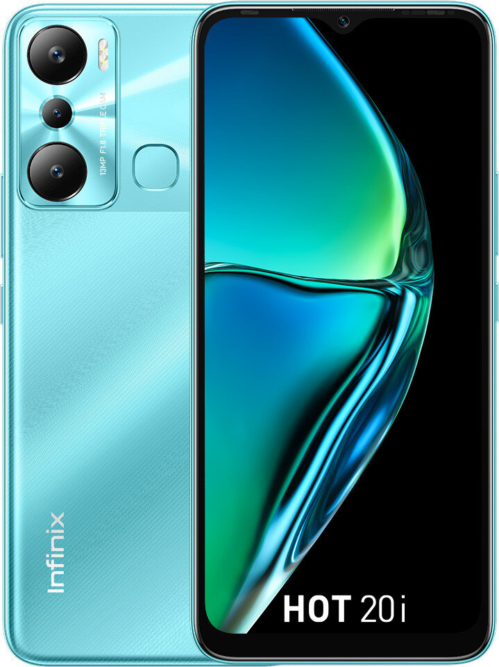 INFINIX Hot 20i 4/64GB 6.6" Zielony X665E Smartfon - niskie ceny i ...