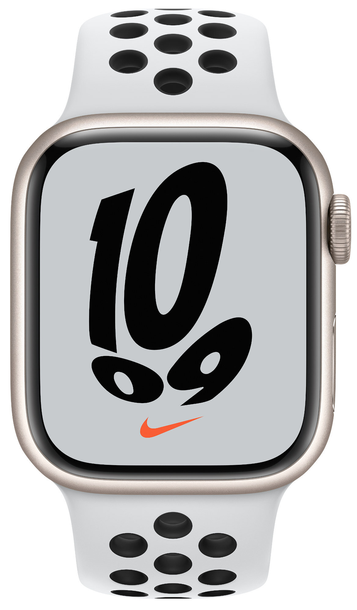 Apple Watch Nike Series 7 45mm GPS Caixa Estelar - Alumínio Pulseira  Esportiva Platina/Preta - Apple Watch Series 7 - Magazine Luiza