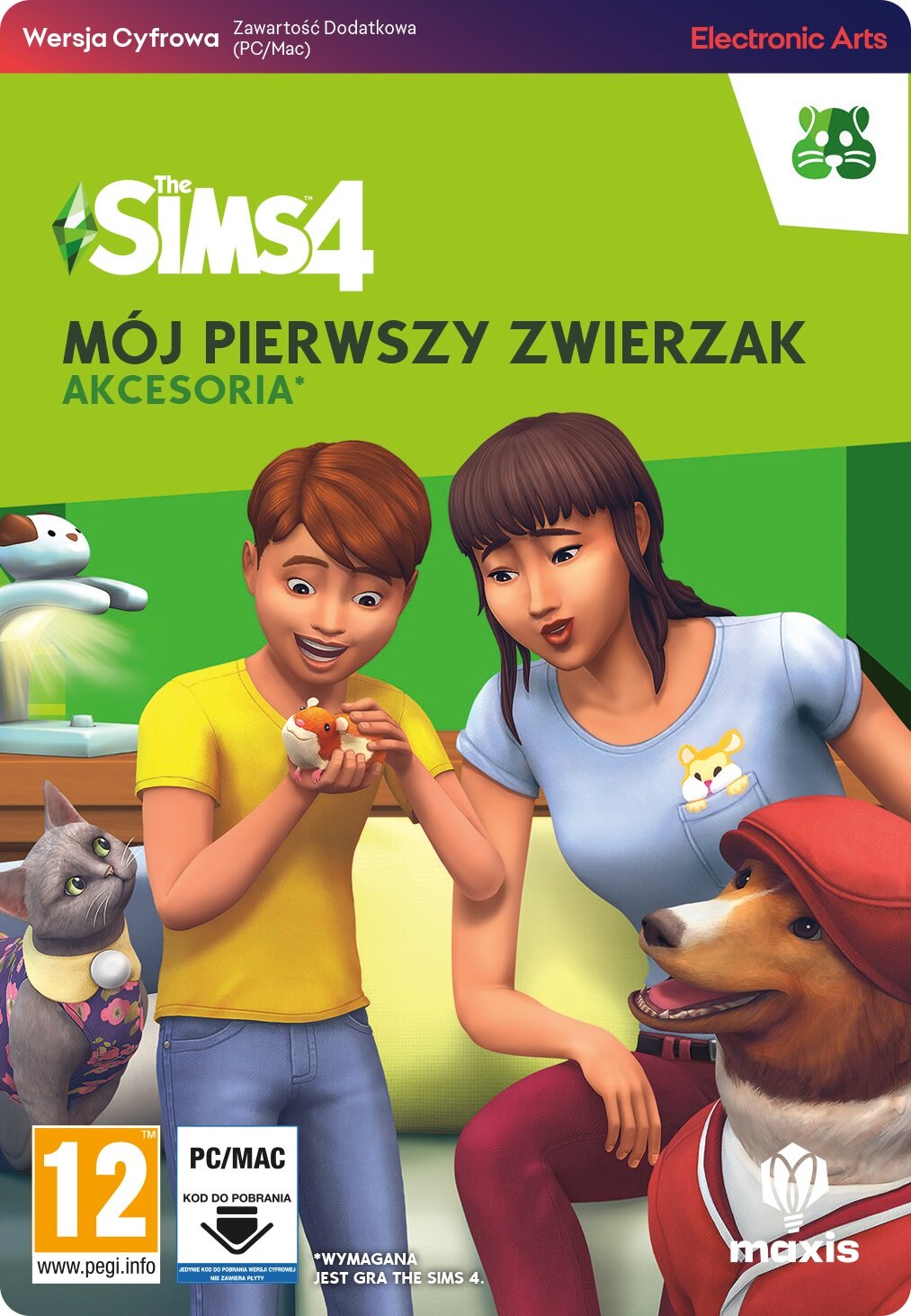 The Sims 4 Kod Na Edycje Sima Kod aktywacyjny The Sims 4: Mój pierwszy zwierzak DLC - niskie ceny i