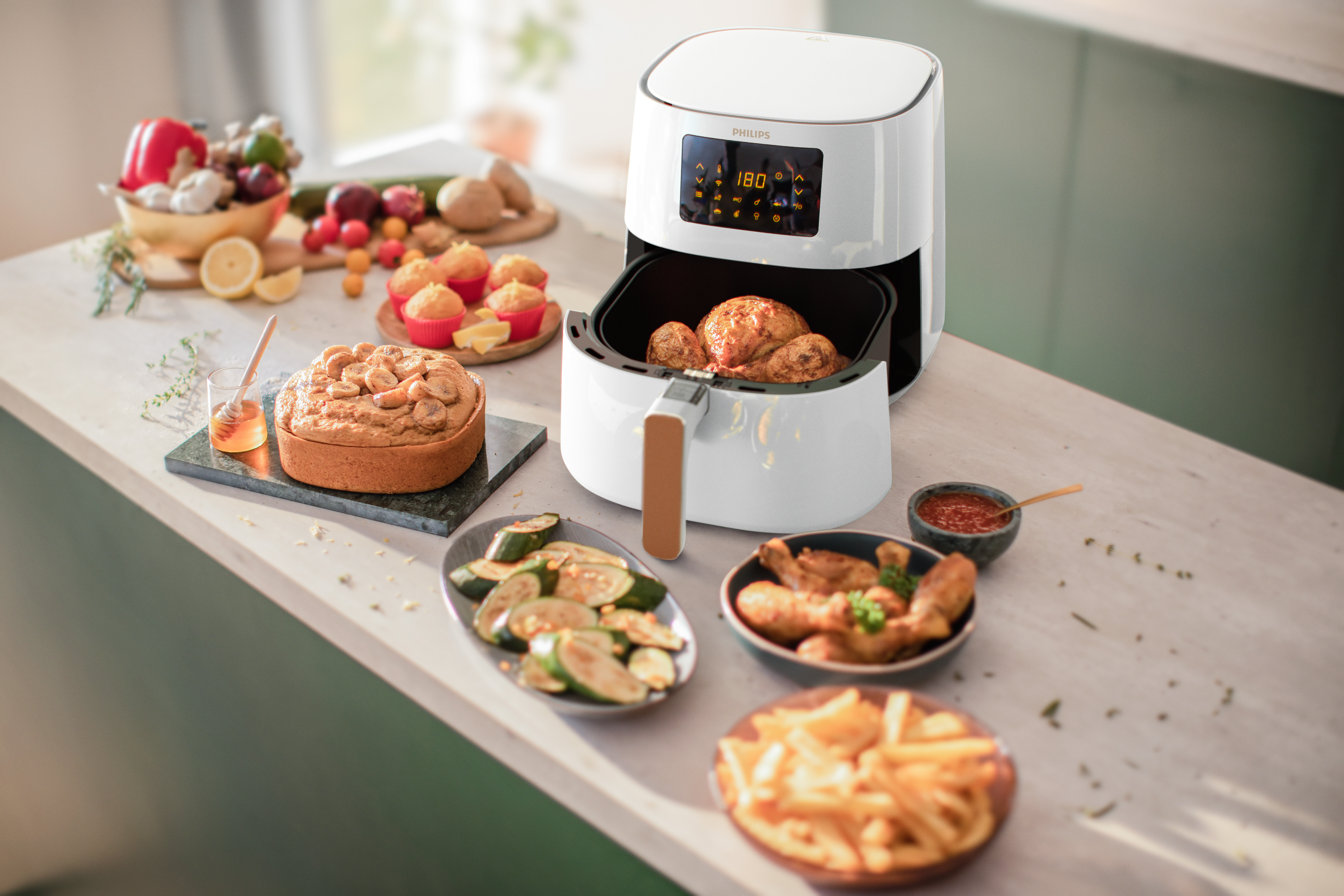 Friteuse Philips HD9280/90 Airfryer XL Connected 