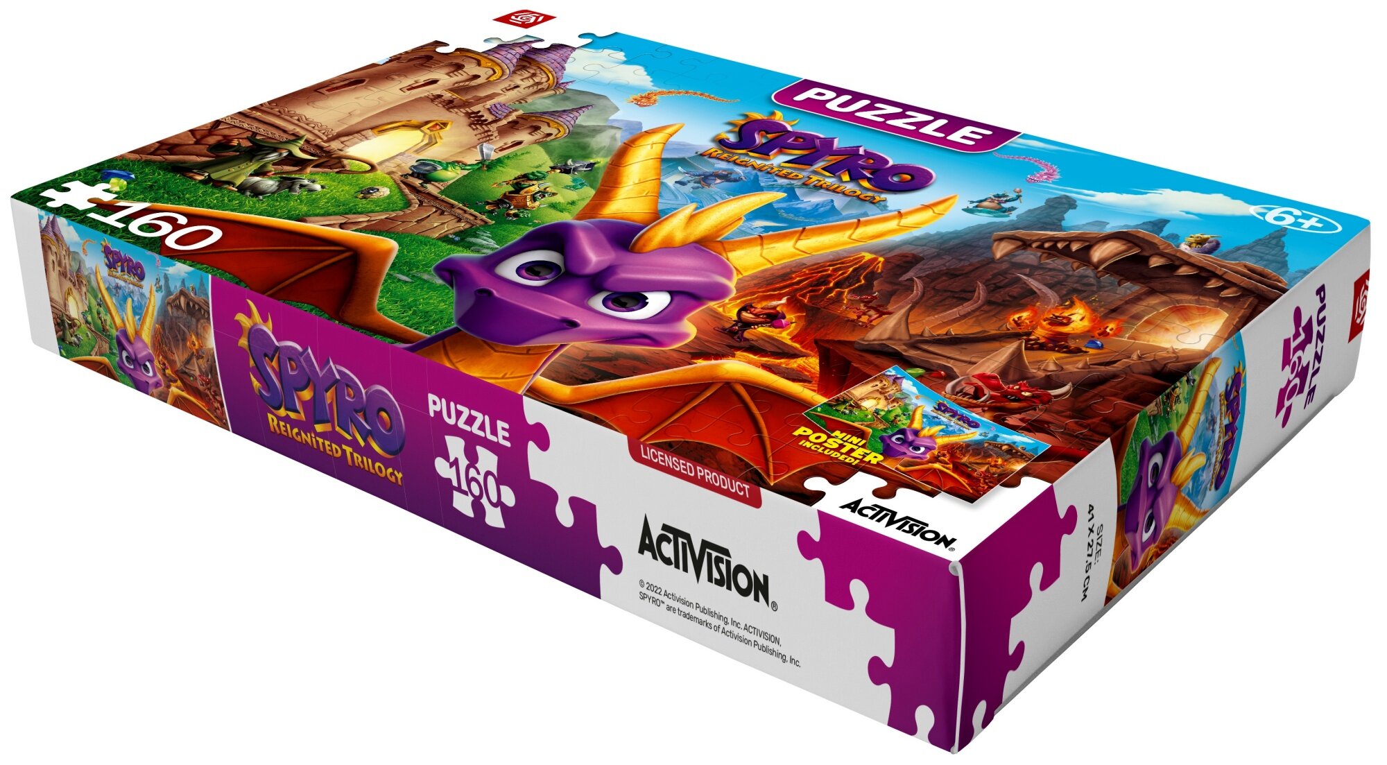 Puzzle Kids Good Loot - Spyro: Reignited Trilogy (160 Peças)