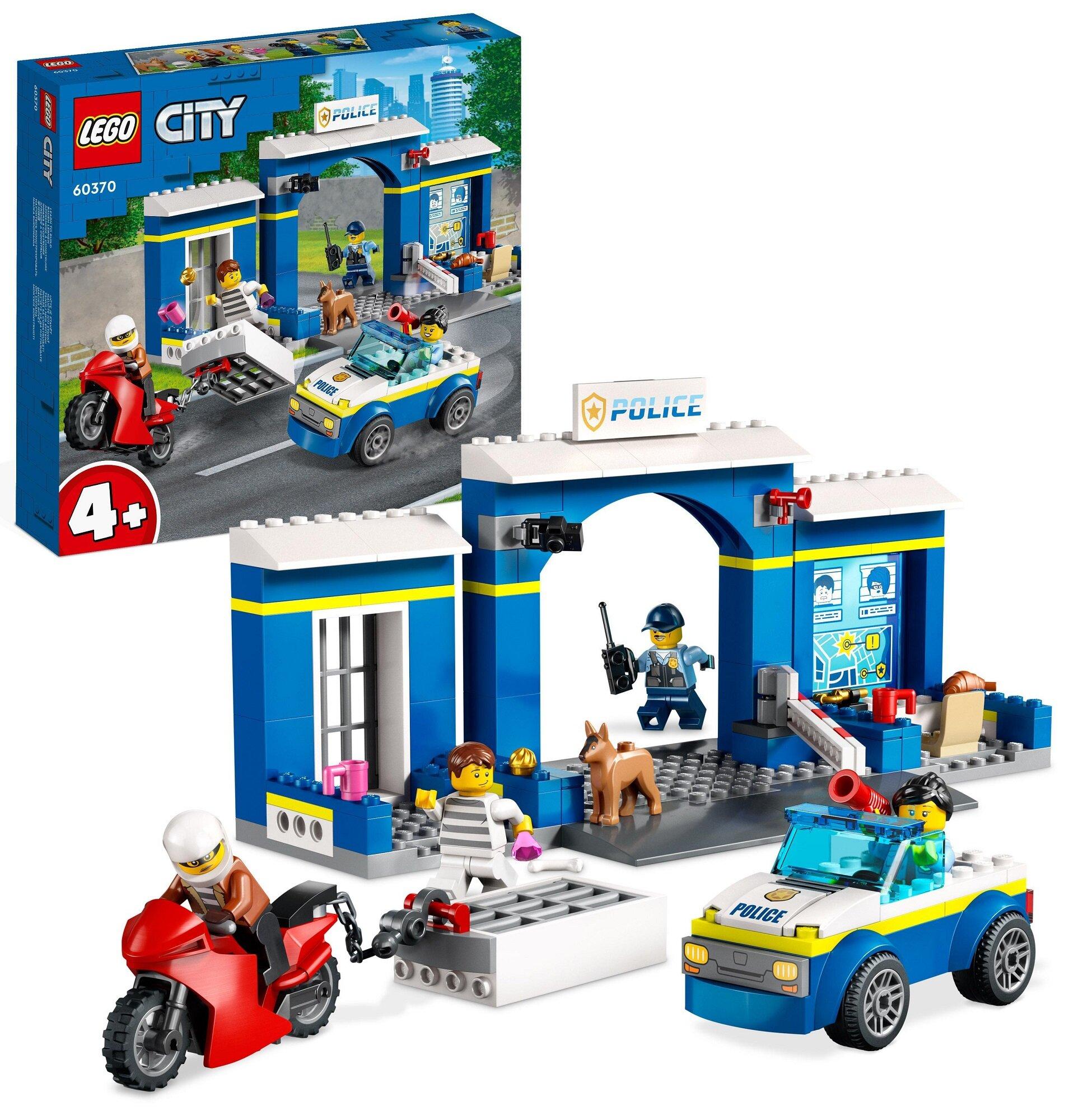 Pil Fruity damper LEGO City Posterunek policji – pościg 60370 - niskie ceny i opinie w Media  Expert