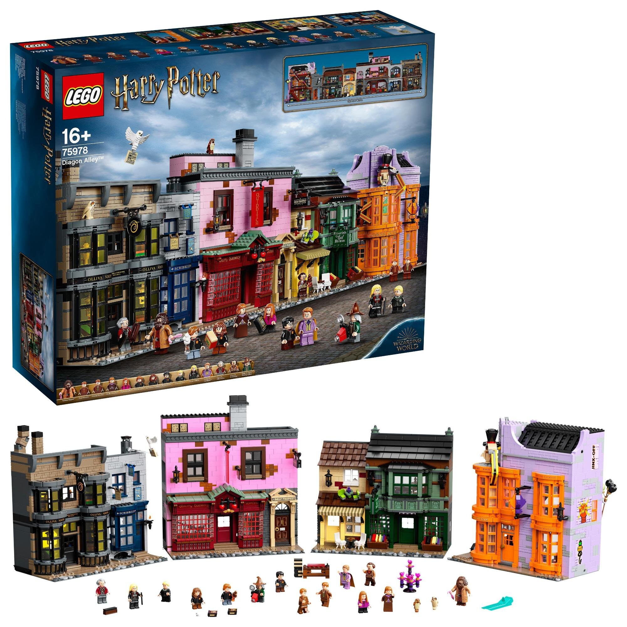 lego 75978 harry potter o beco diagonal em Promoção no Magazine Luiza