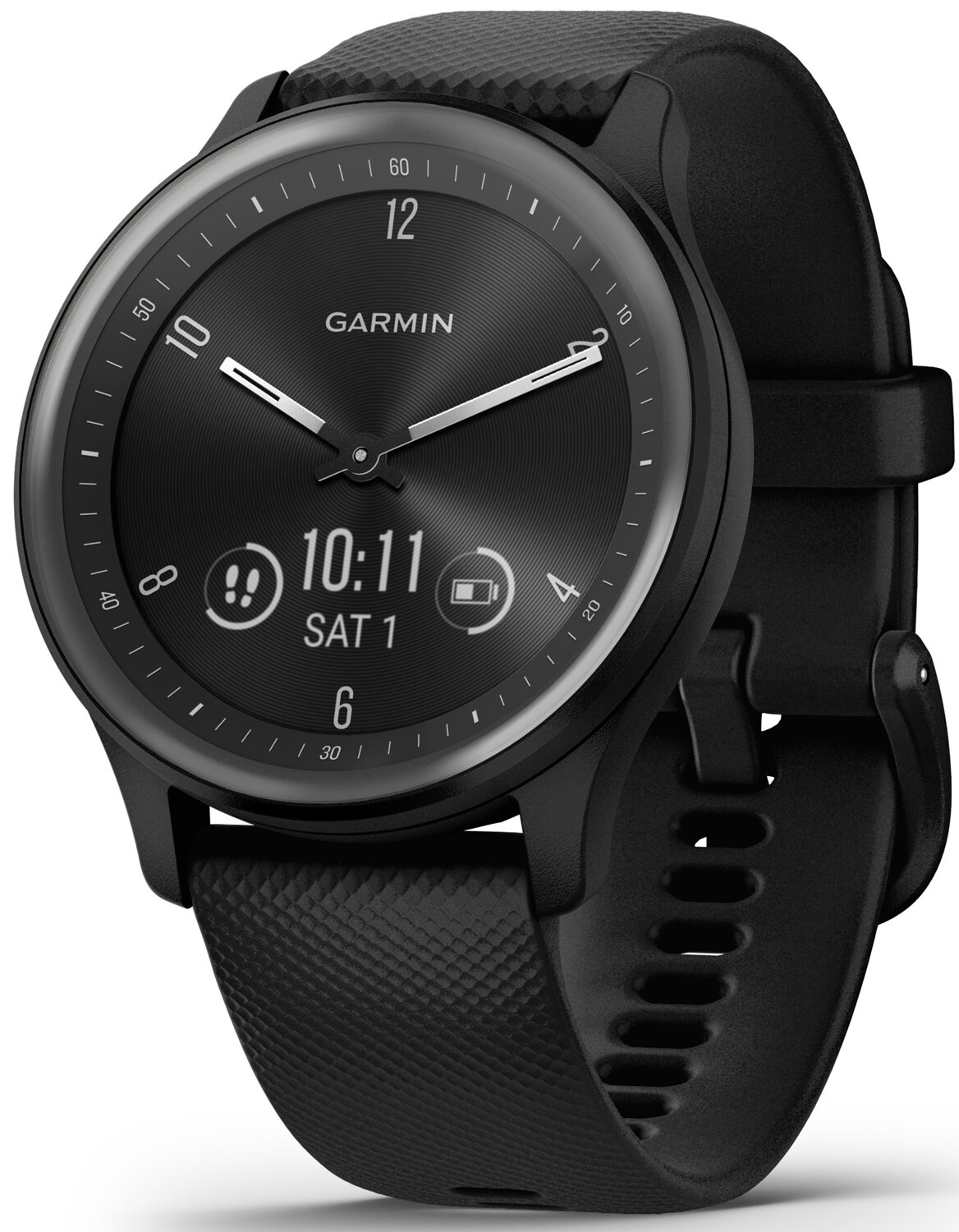 GARMIN Vivomove Sport Czarny + Zabezpieczenie ekranu Smartwatch