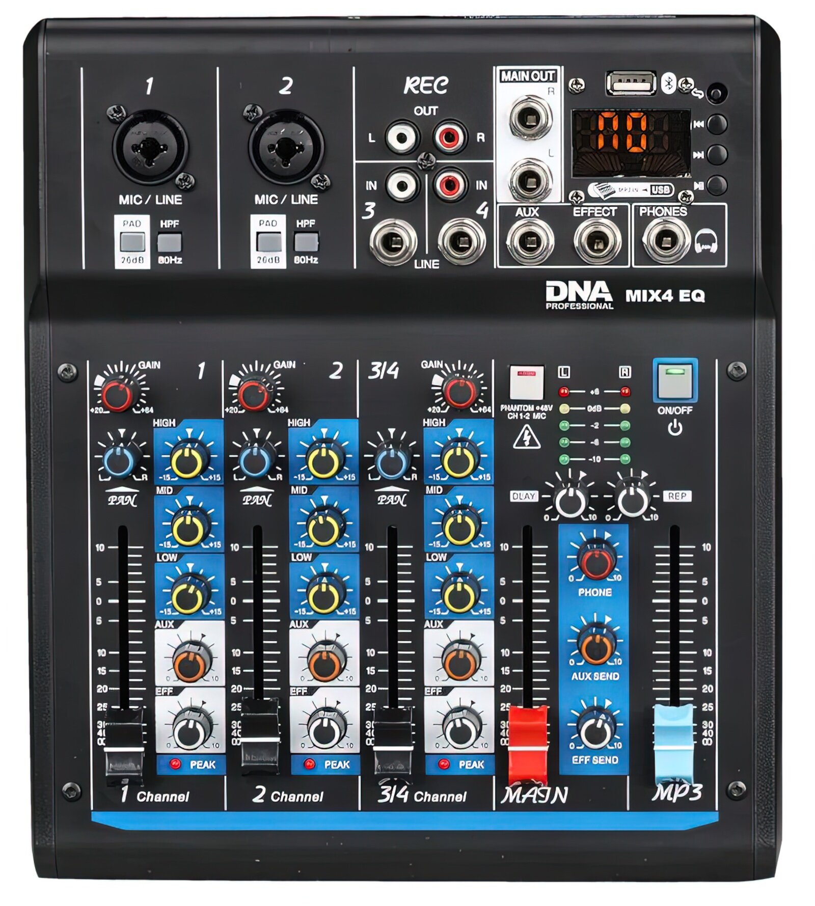 DNA Mix 4EQ Mikser audio niskie ceny i opinie w Media Expert