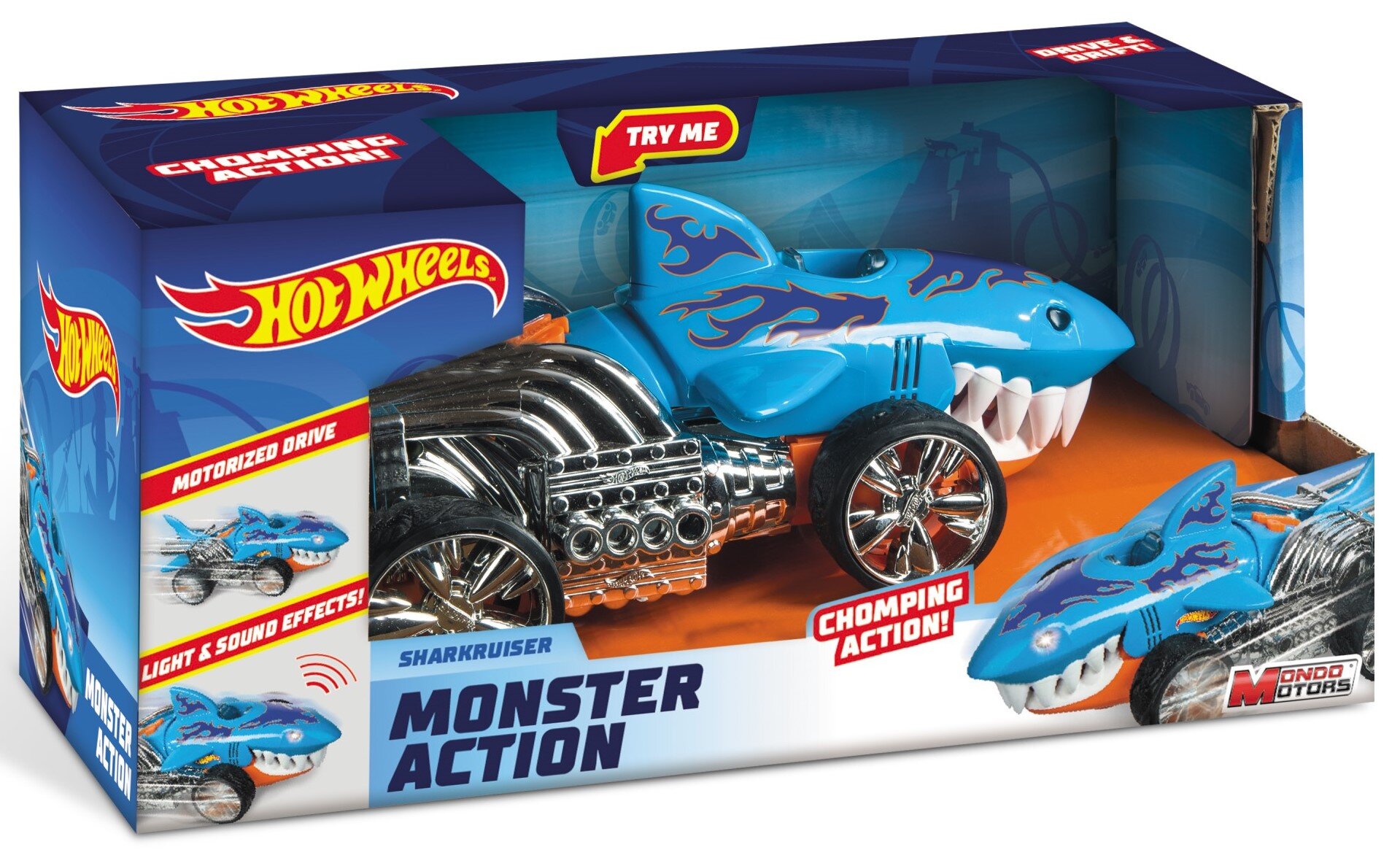 Samochód Hot Wheels Monster Action Street Rekin 51204 - niskie ceny i ...